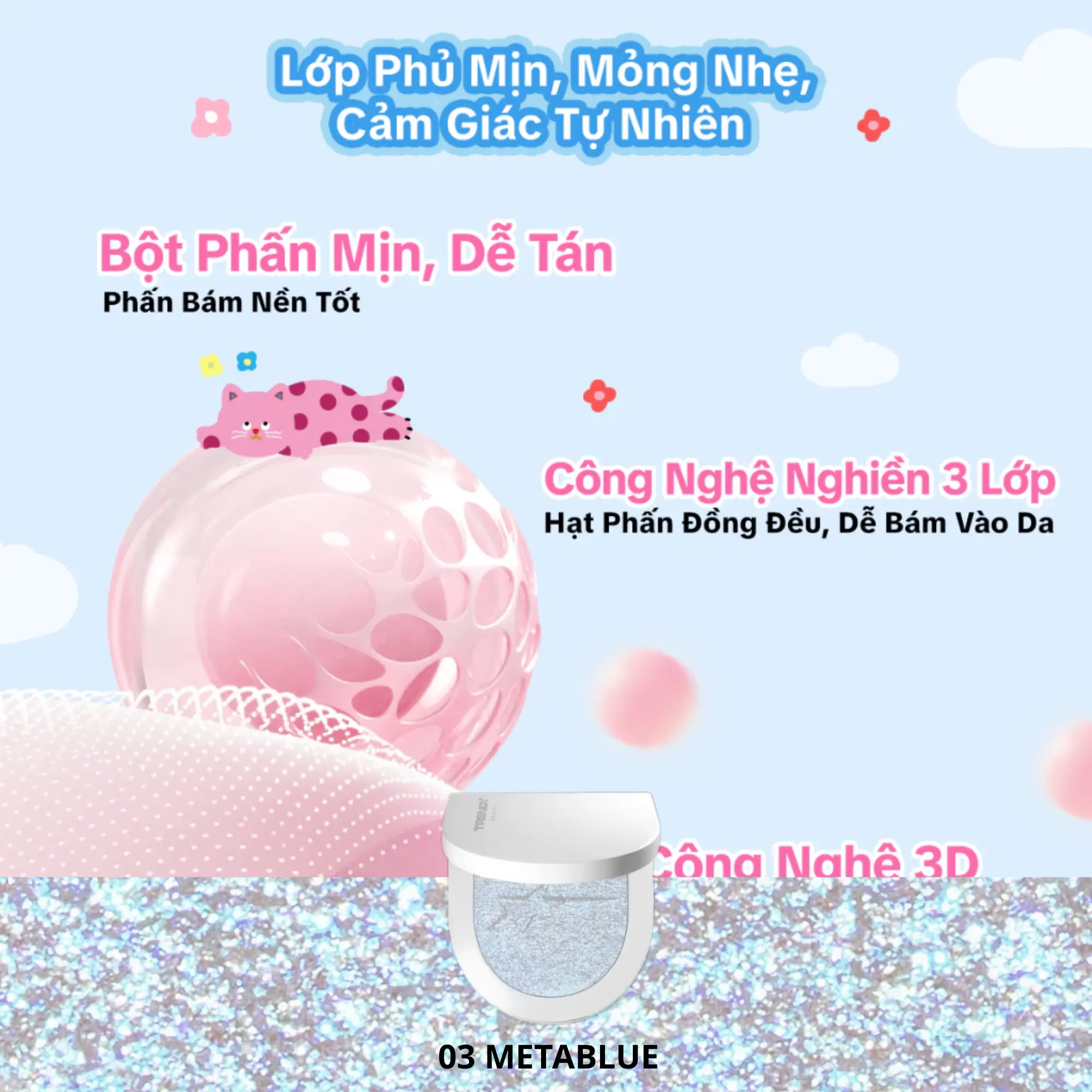 phấn phủ pokky mao