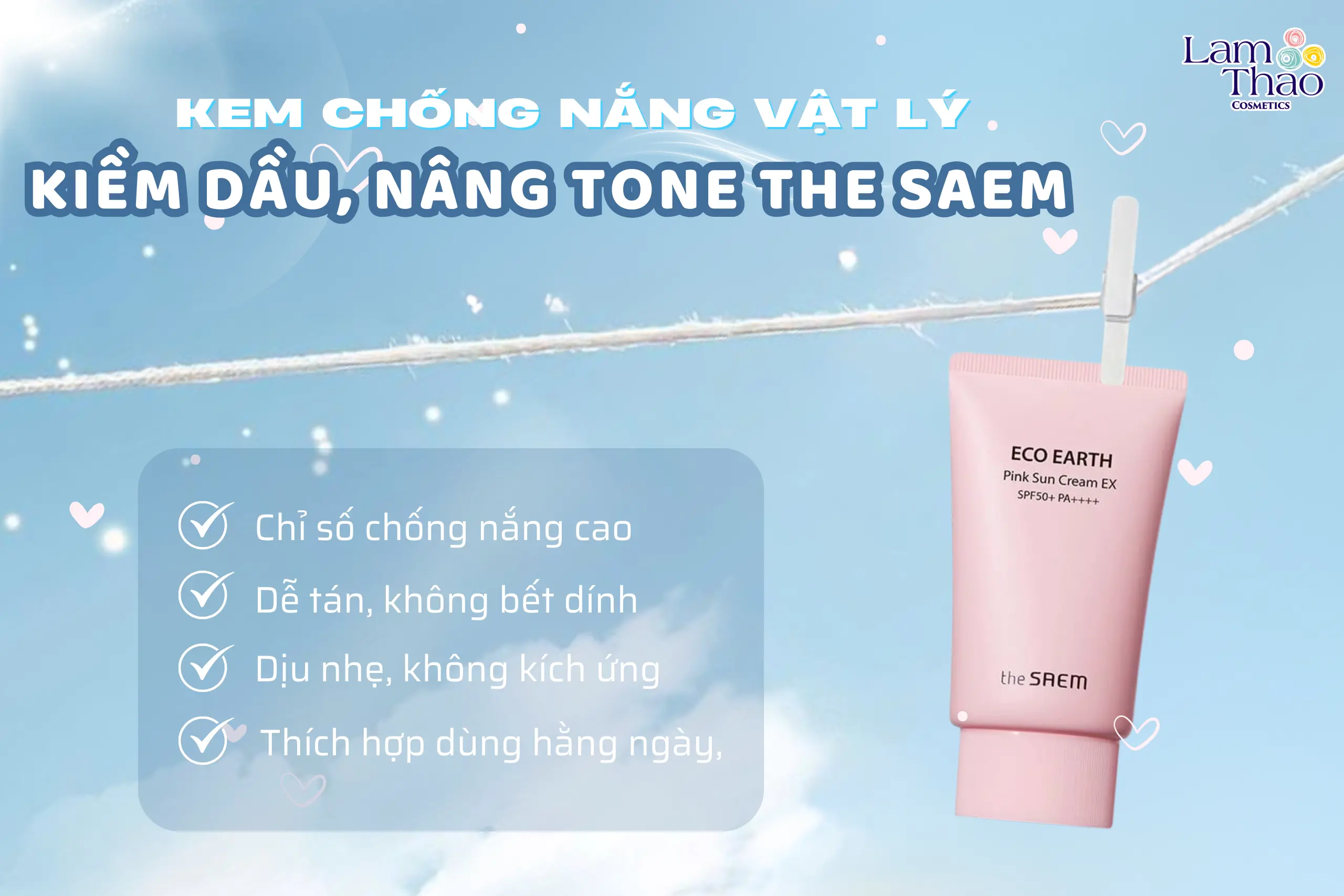 kem chống nắng vật lý