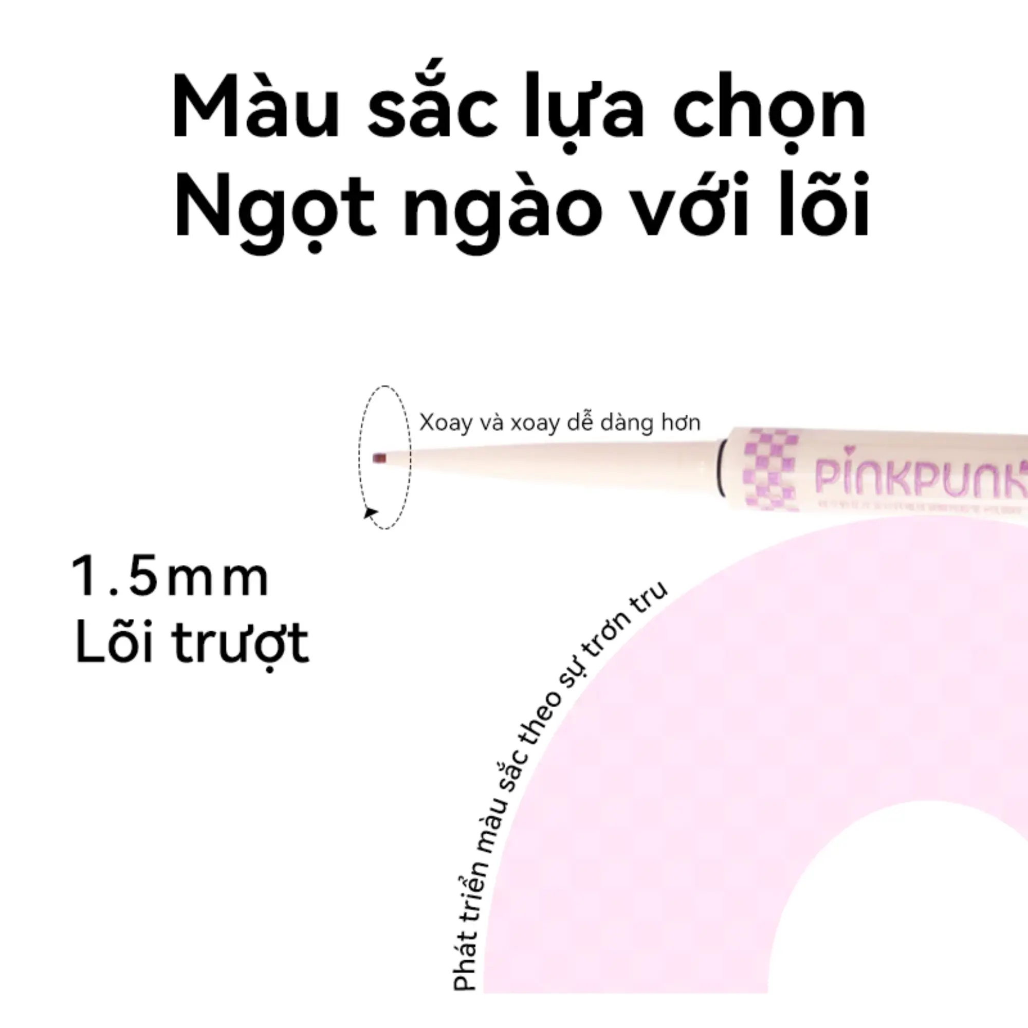 Pinkpunk gel kẻ mắt