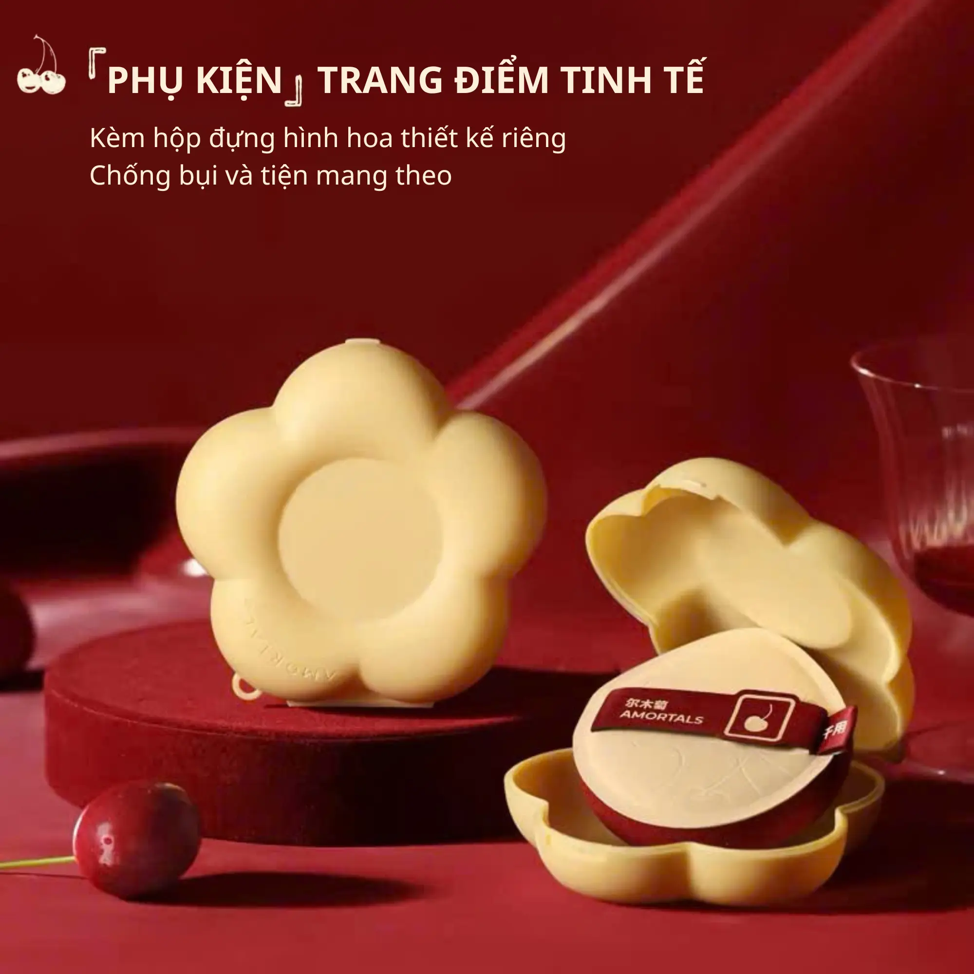 bộ mút nền cherry amortals