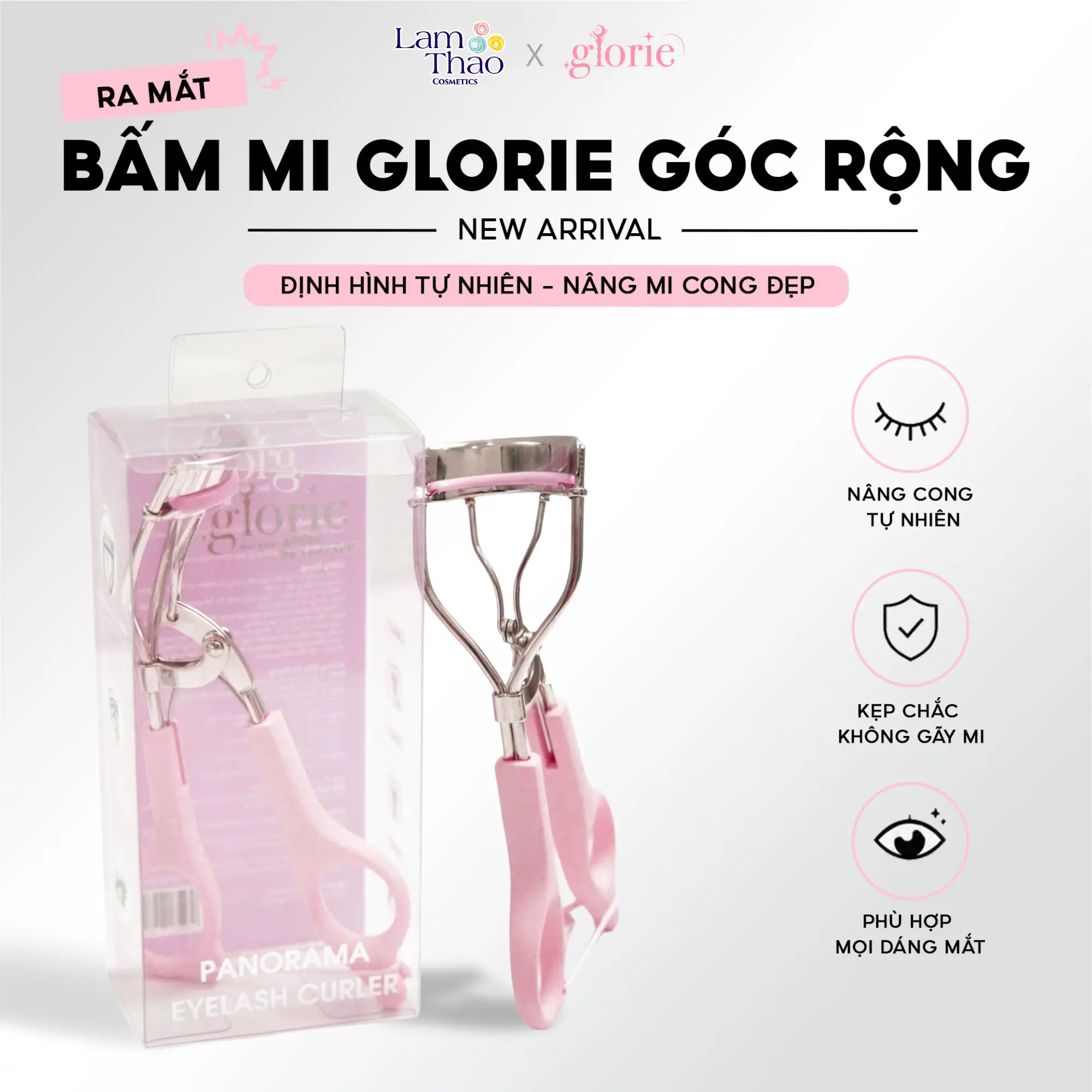 bấm mi góc rộng Glorie