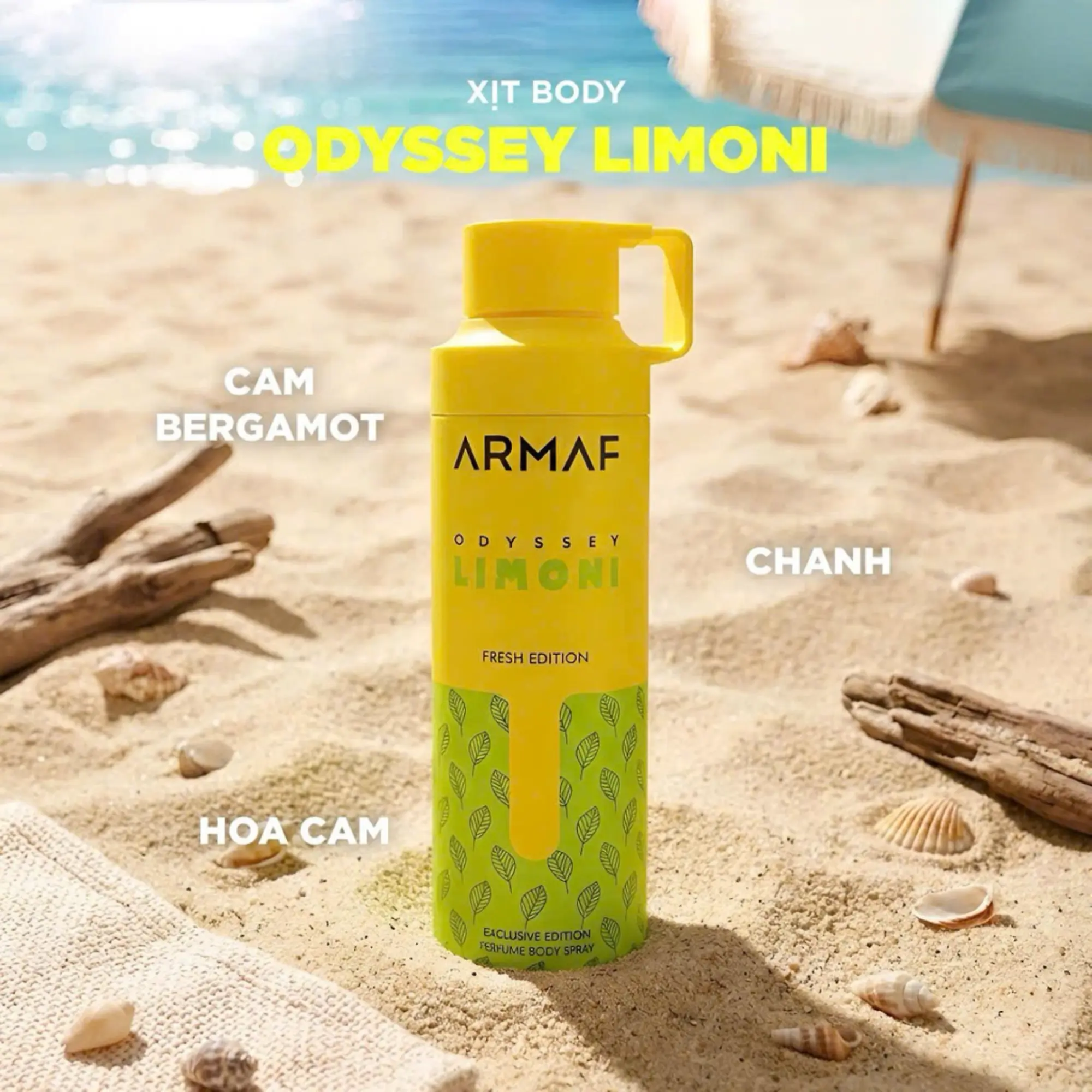 xịt thơm cơ thể armaf limoni