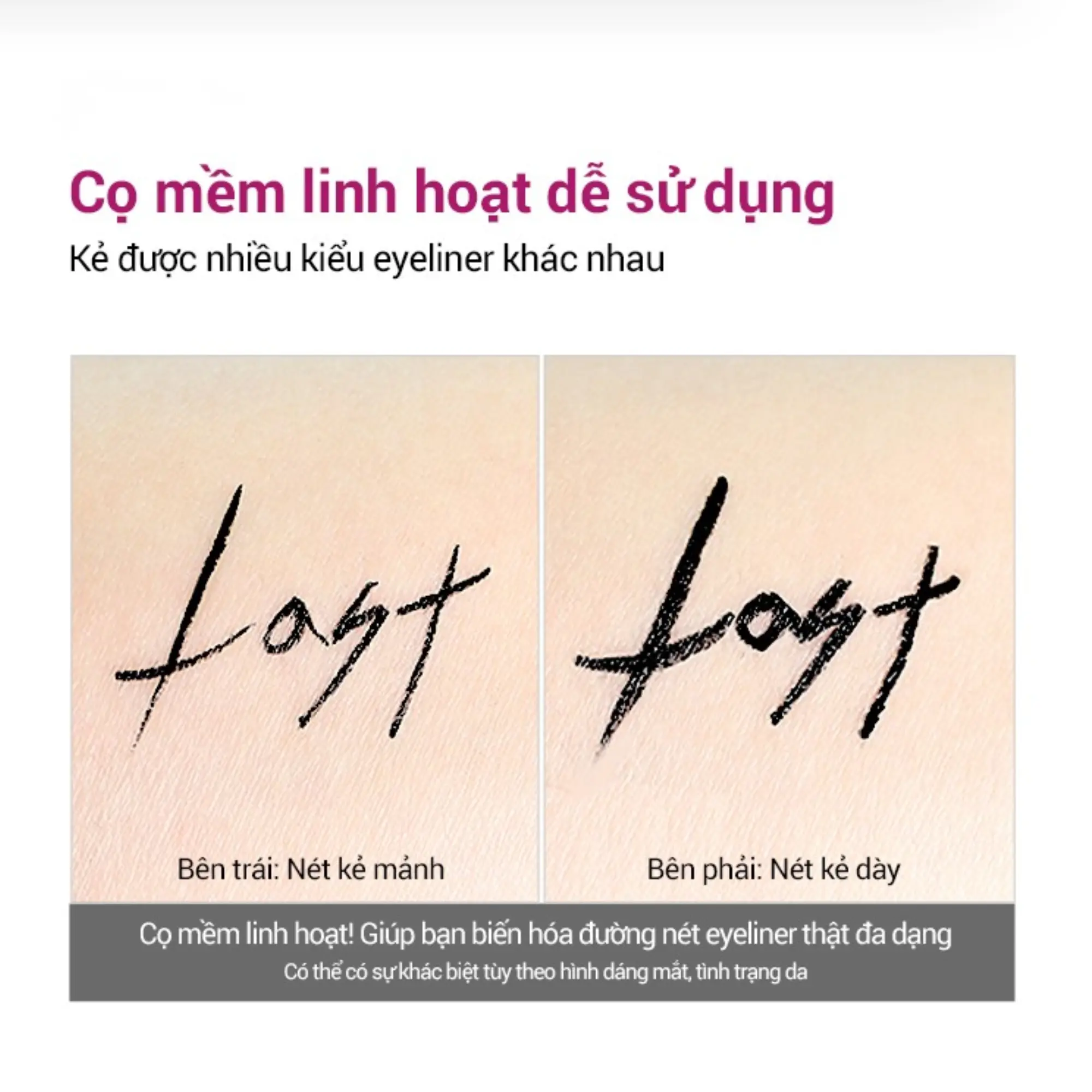 bút kẻ mắt bbia