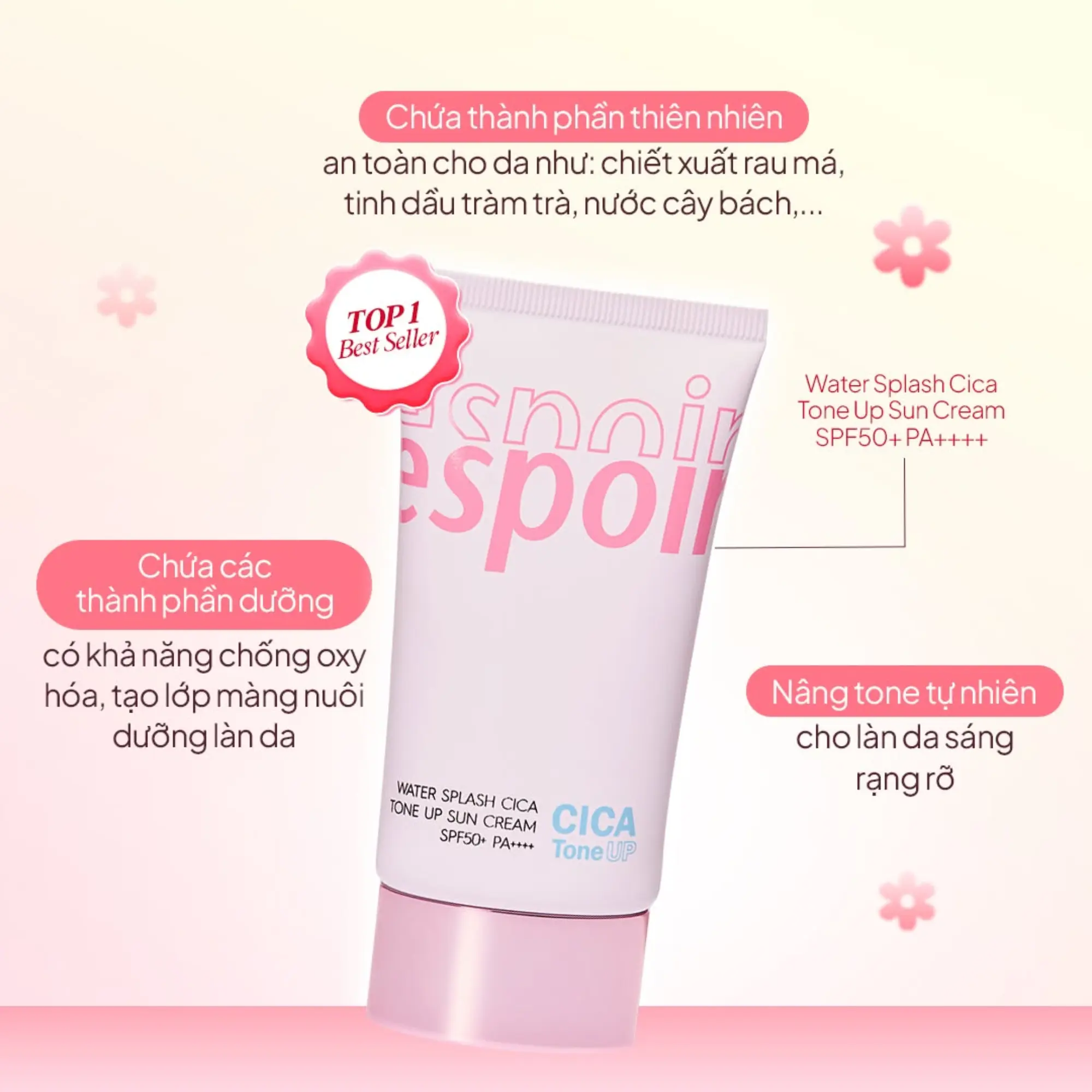 chống nắng espoir cica
