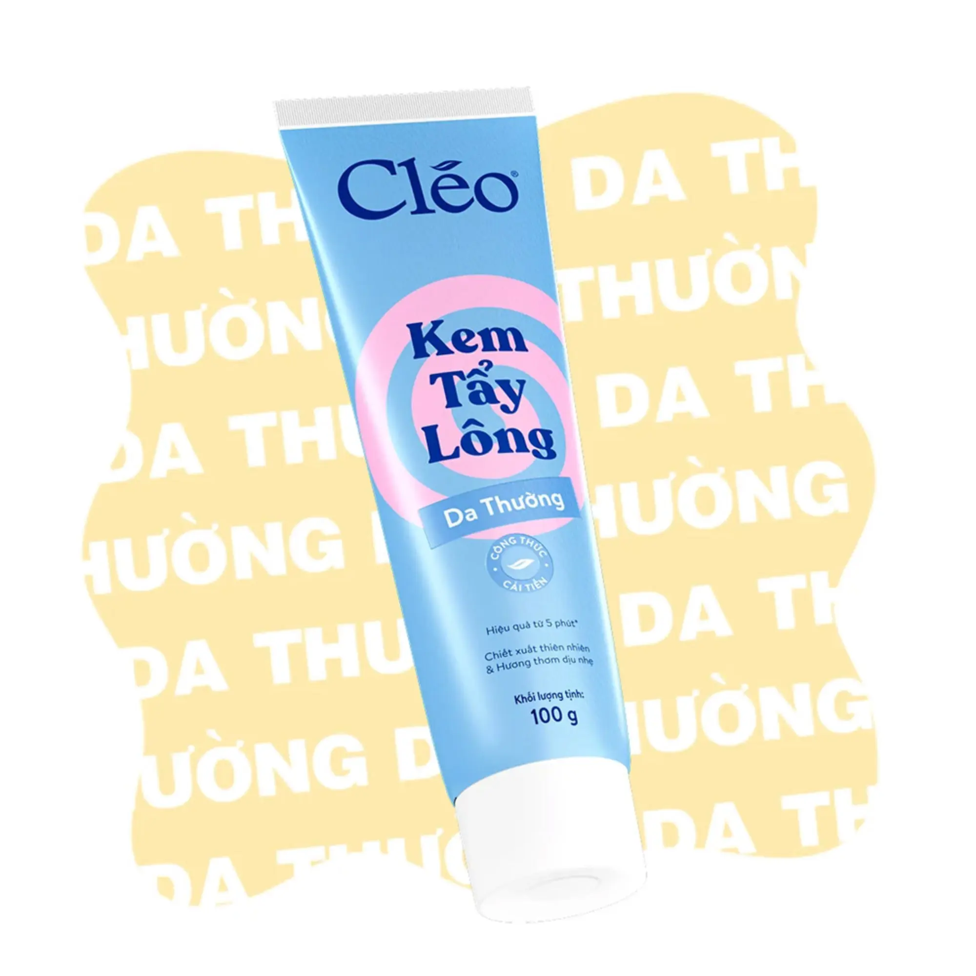 kem tẩy lông da thường Cleo
