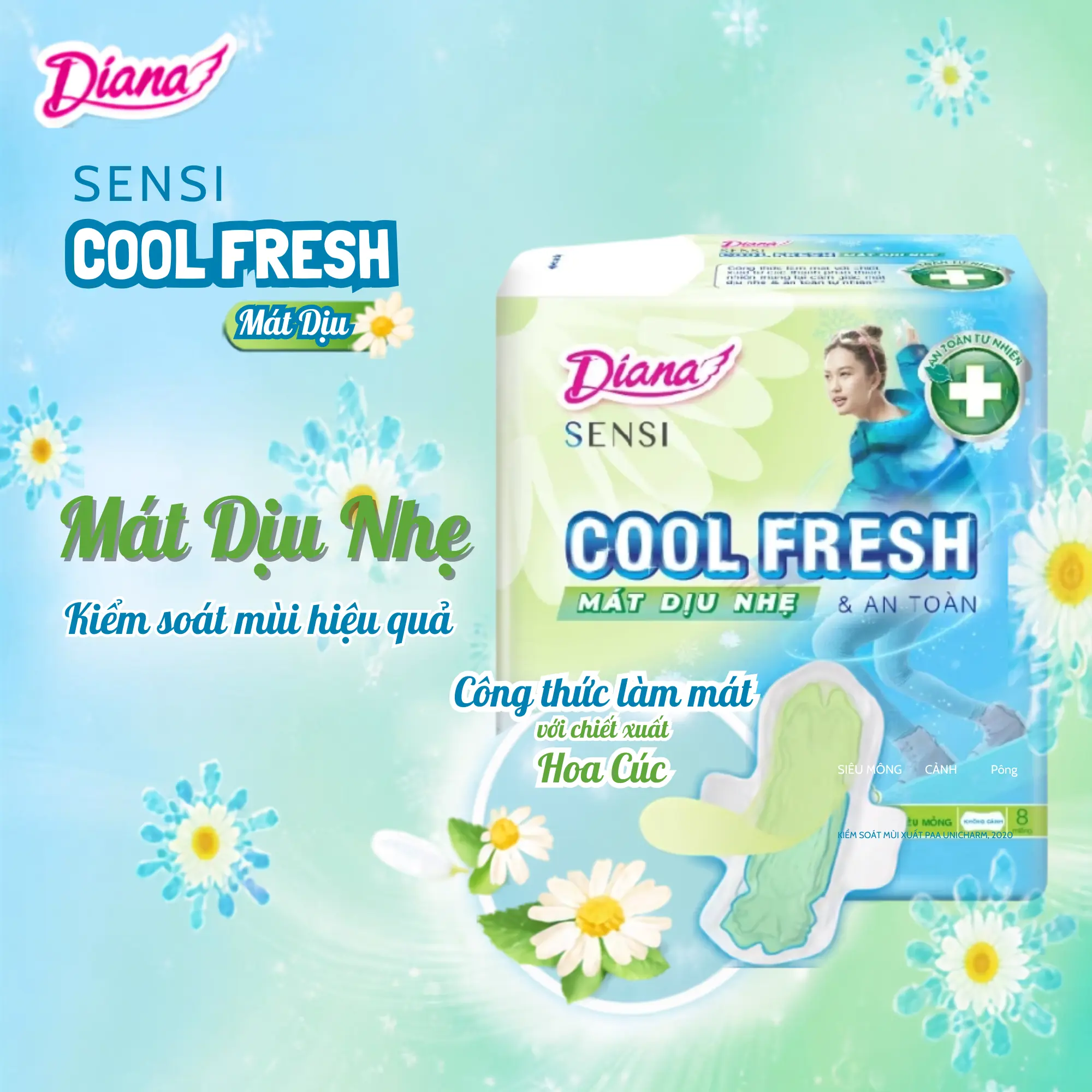 diana cool fresh cúc la mã