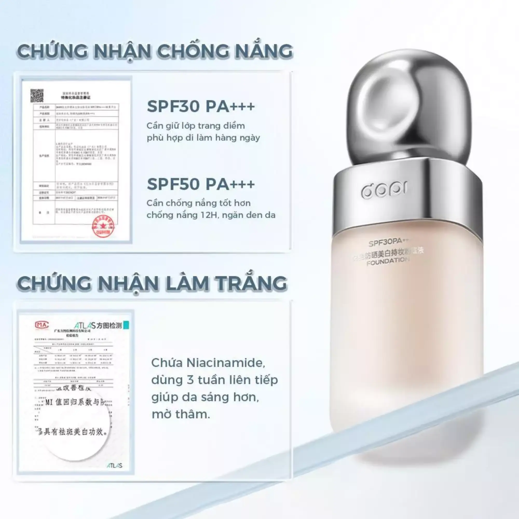 kem nền chống nắng 