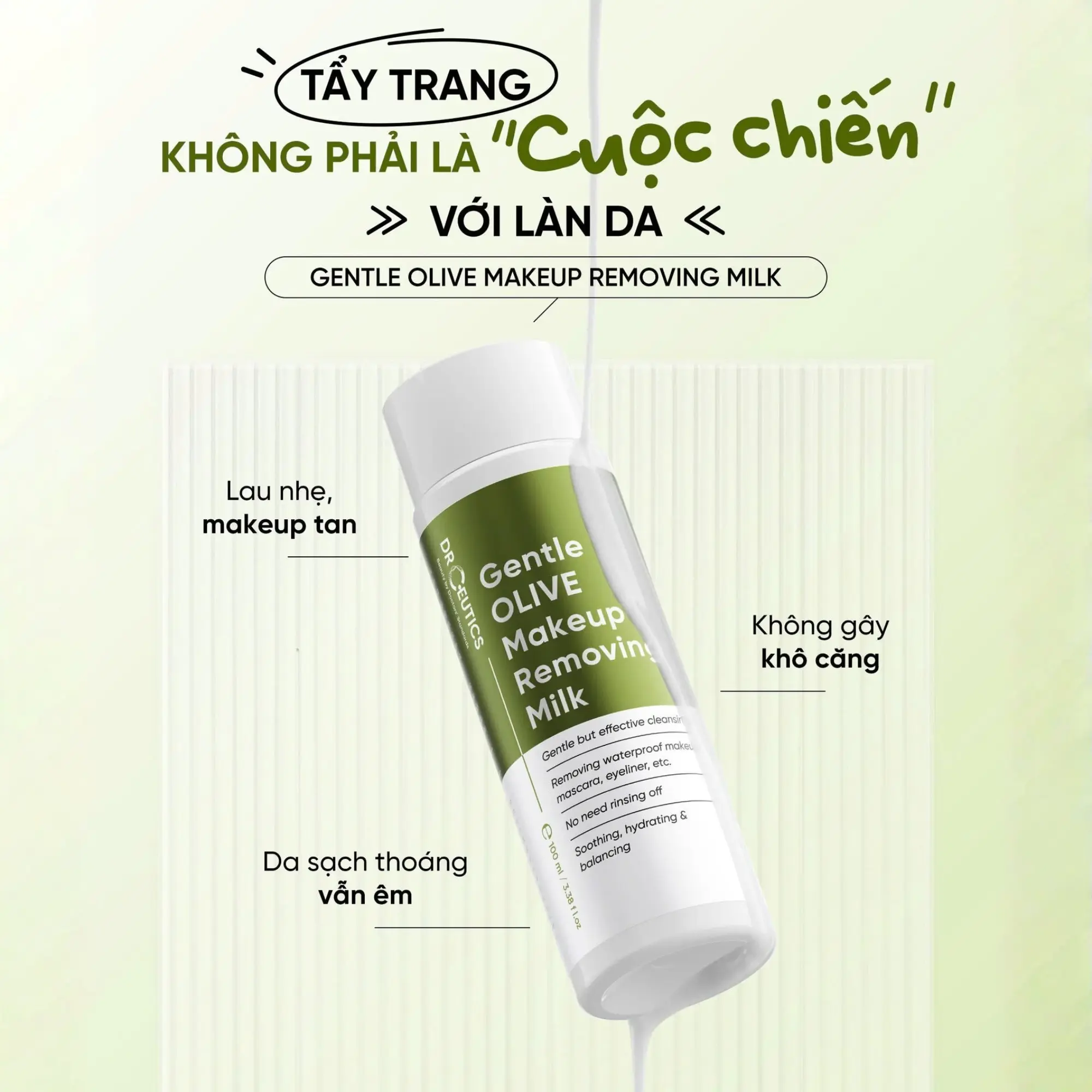 sữa tẩy trang Drceutics