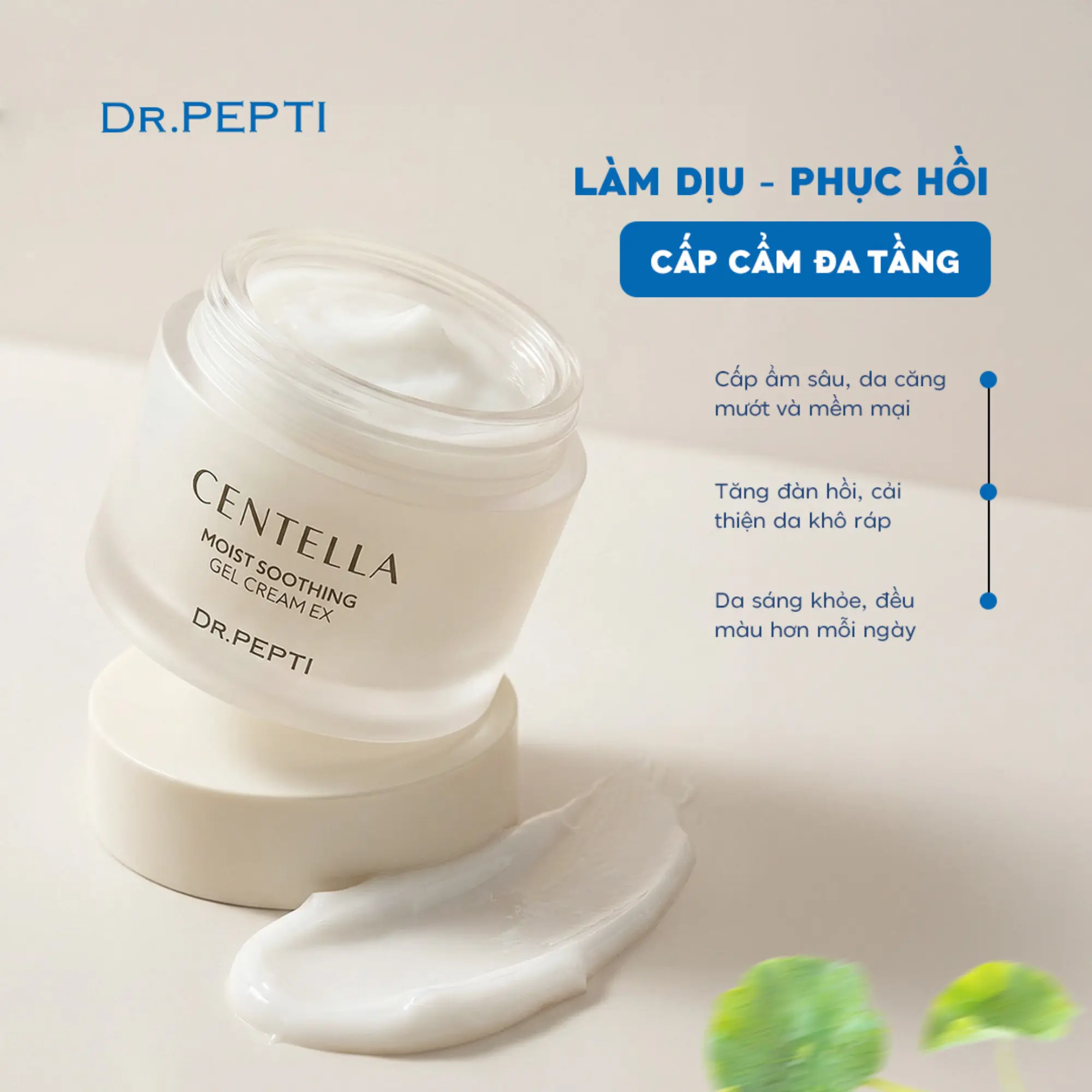 Kem dưỡng ẩm Dr.Pepti 