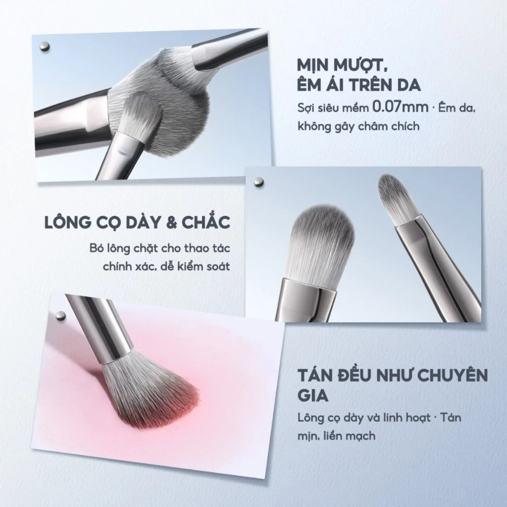 bộ cọ focallure 6 cây