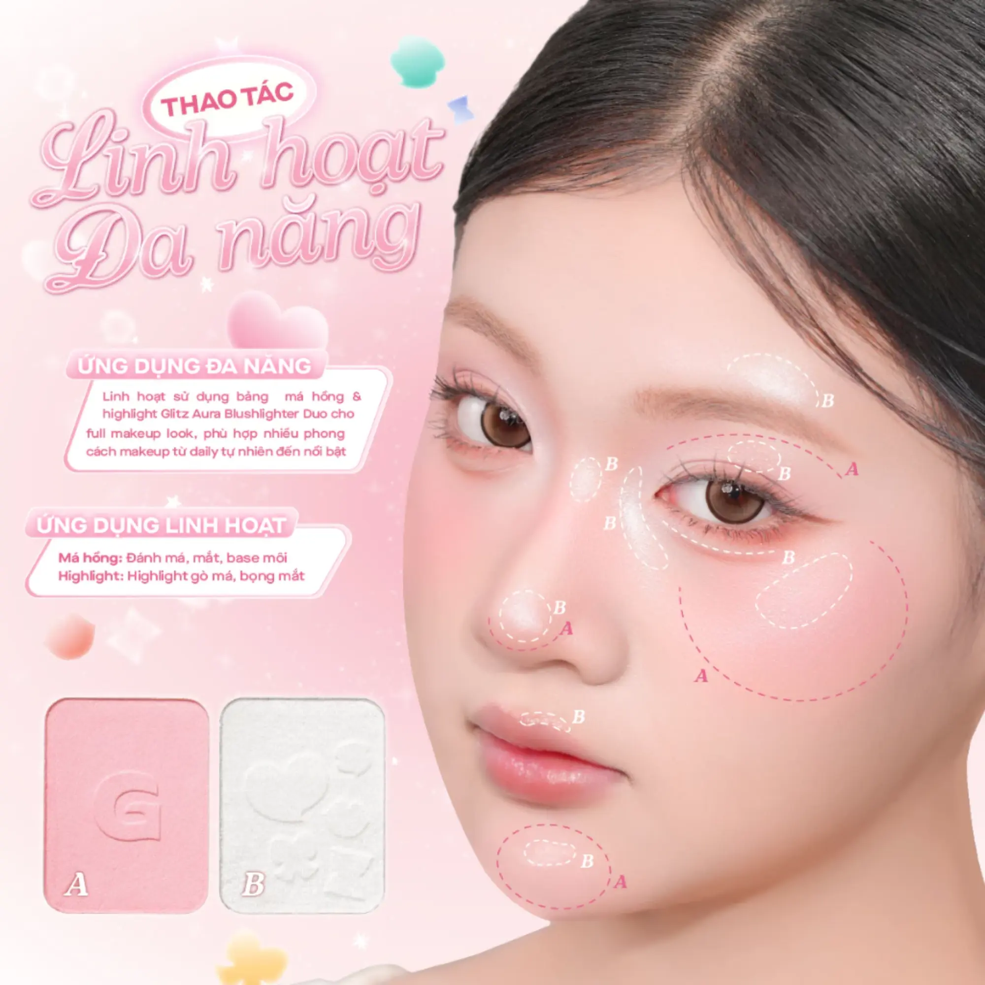 phấn má hồng gslay