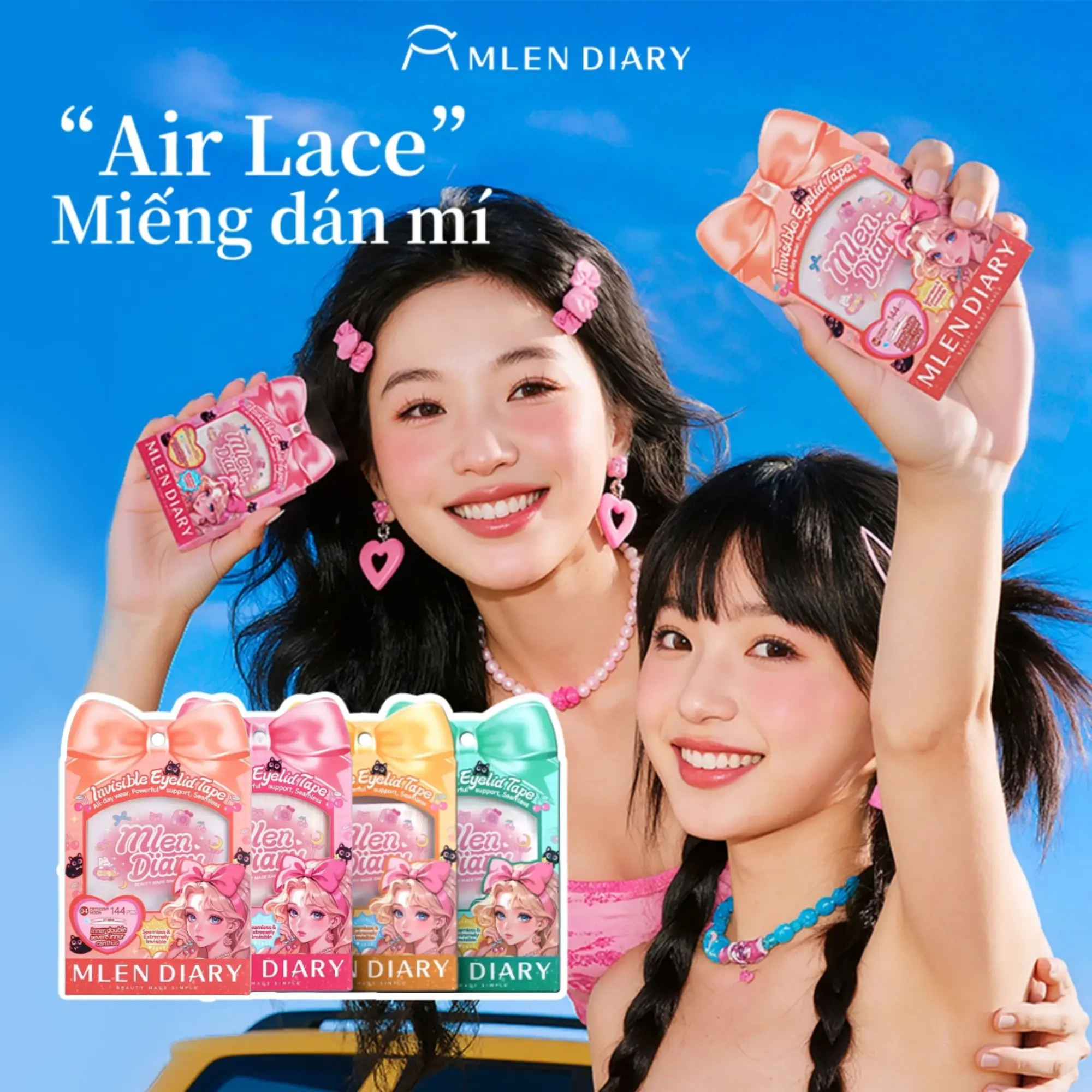 miếng dán kích mí Mlen Diary