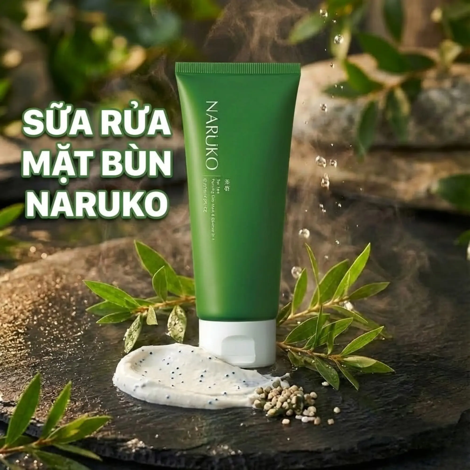 sữa rửa mặt tràm trà naruko