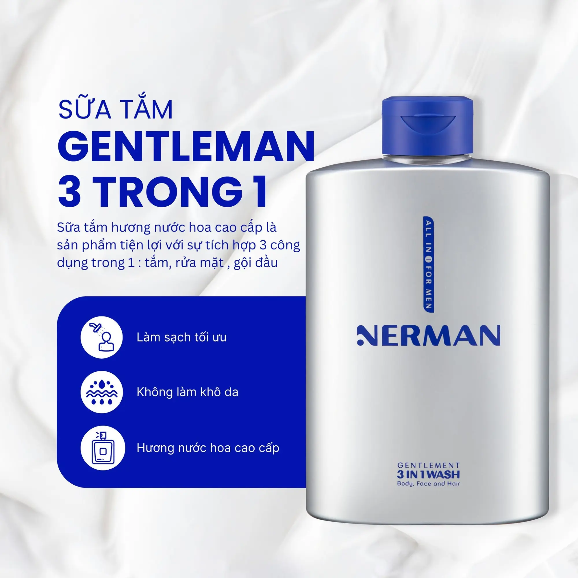 Nerman Gentleman 3In1 Wash