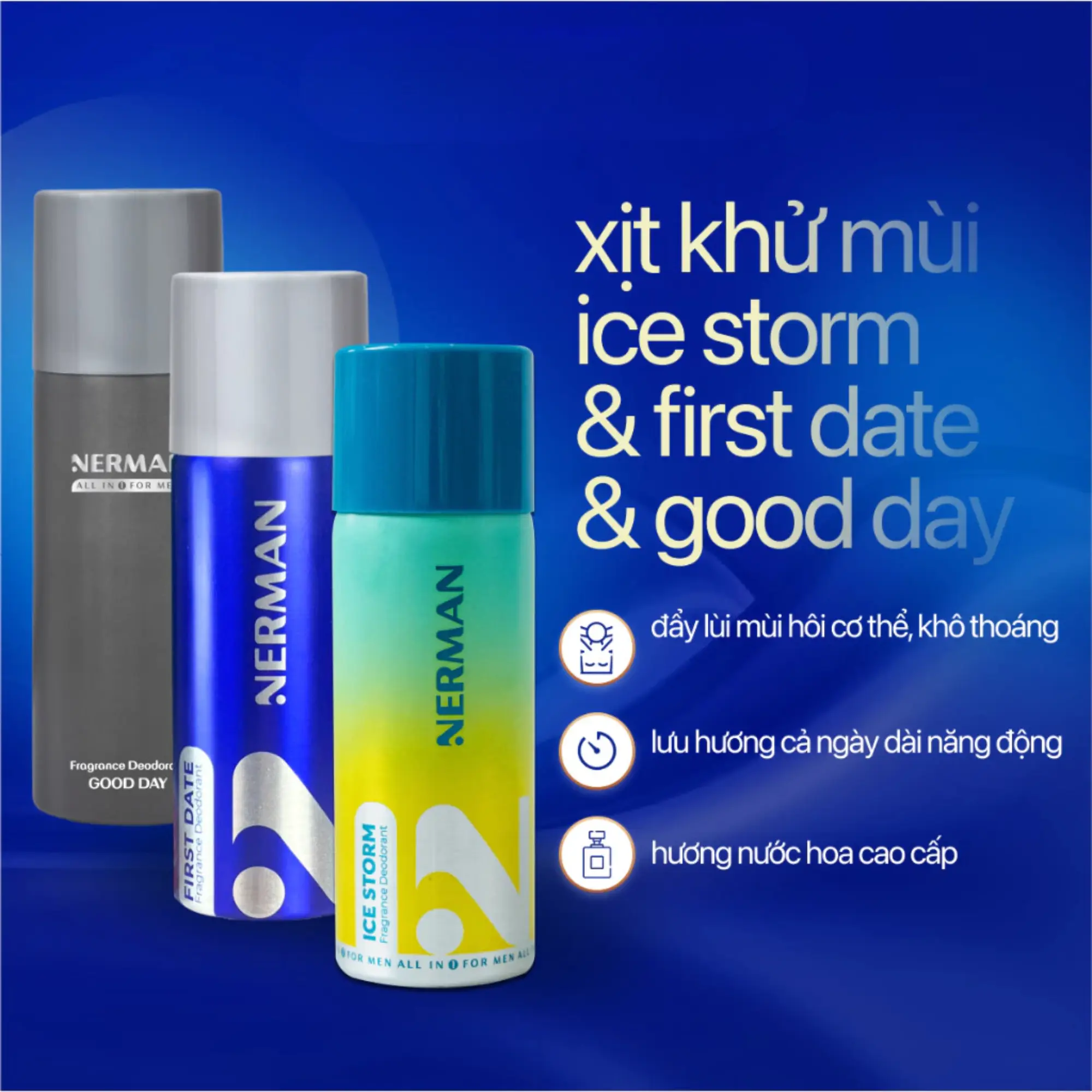 nerman xịt khử mùi
