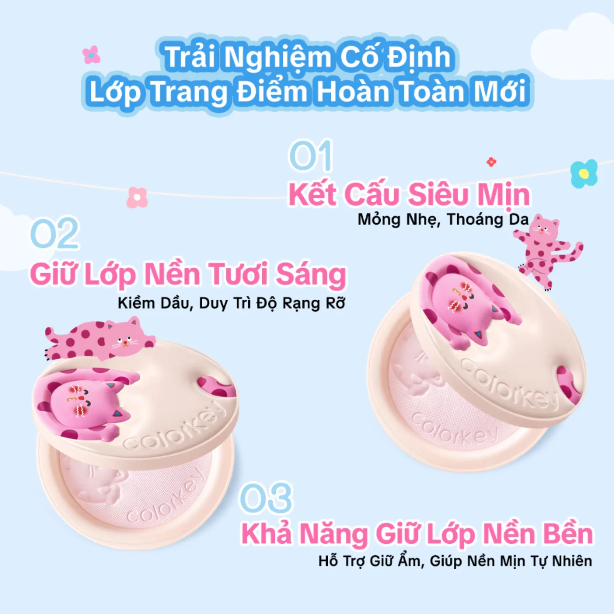 phấn phủ pokky mao