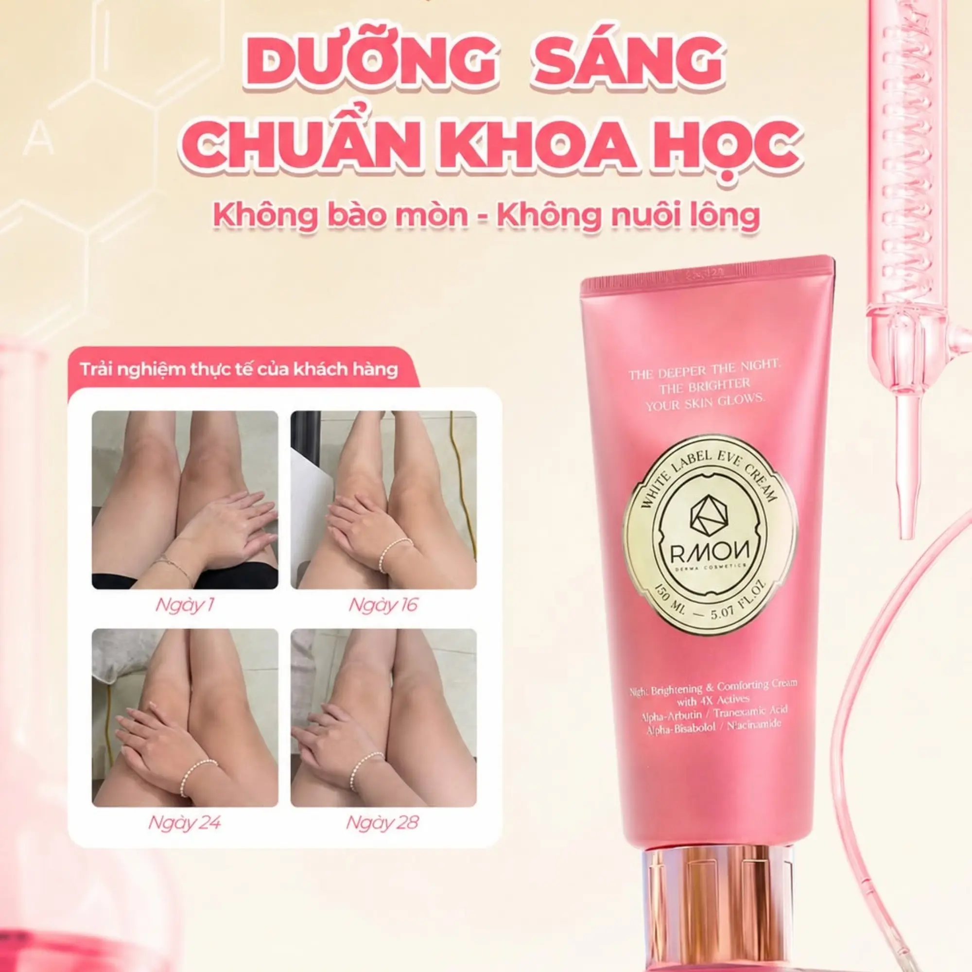 Rmon kem dưỡng body
