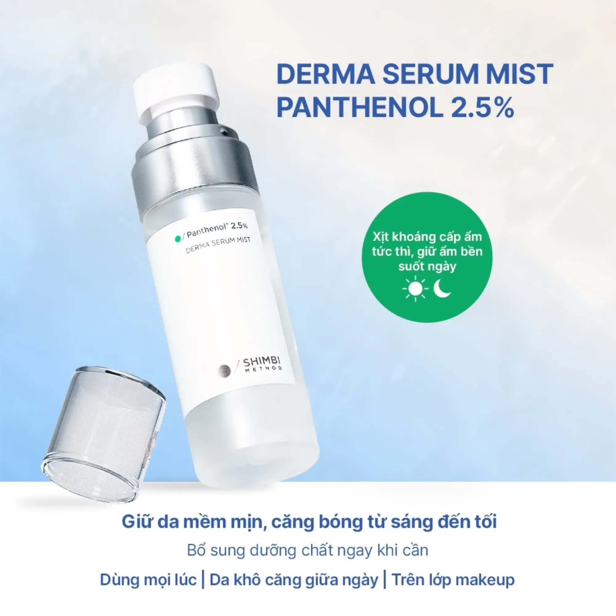xịt dưỡng da Shimbi Method panthenol