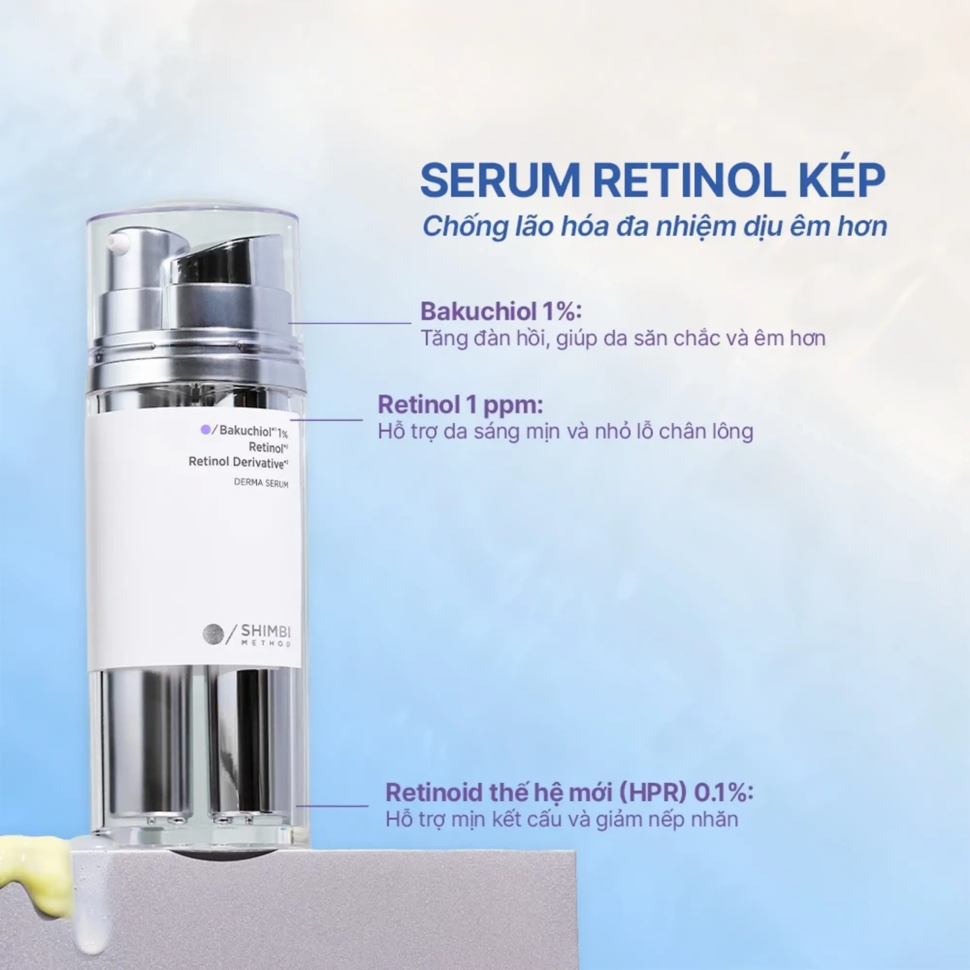serum 2 ngăn shimbi-method