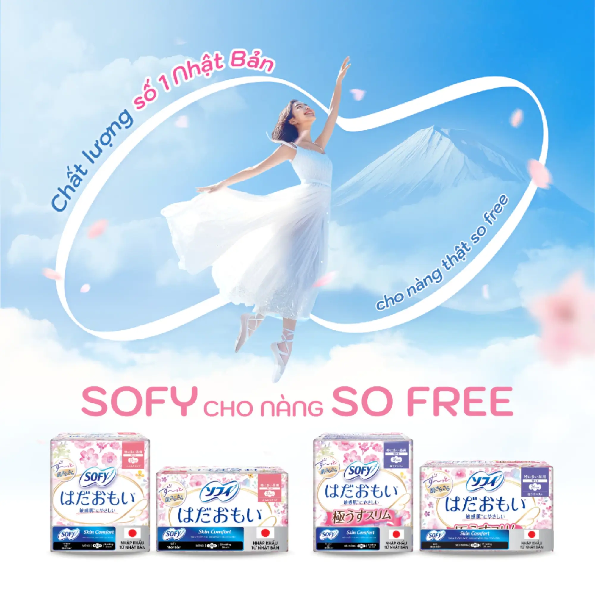 sofy Sofy Skin Comfort ban ngày