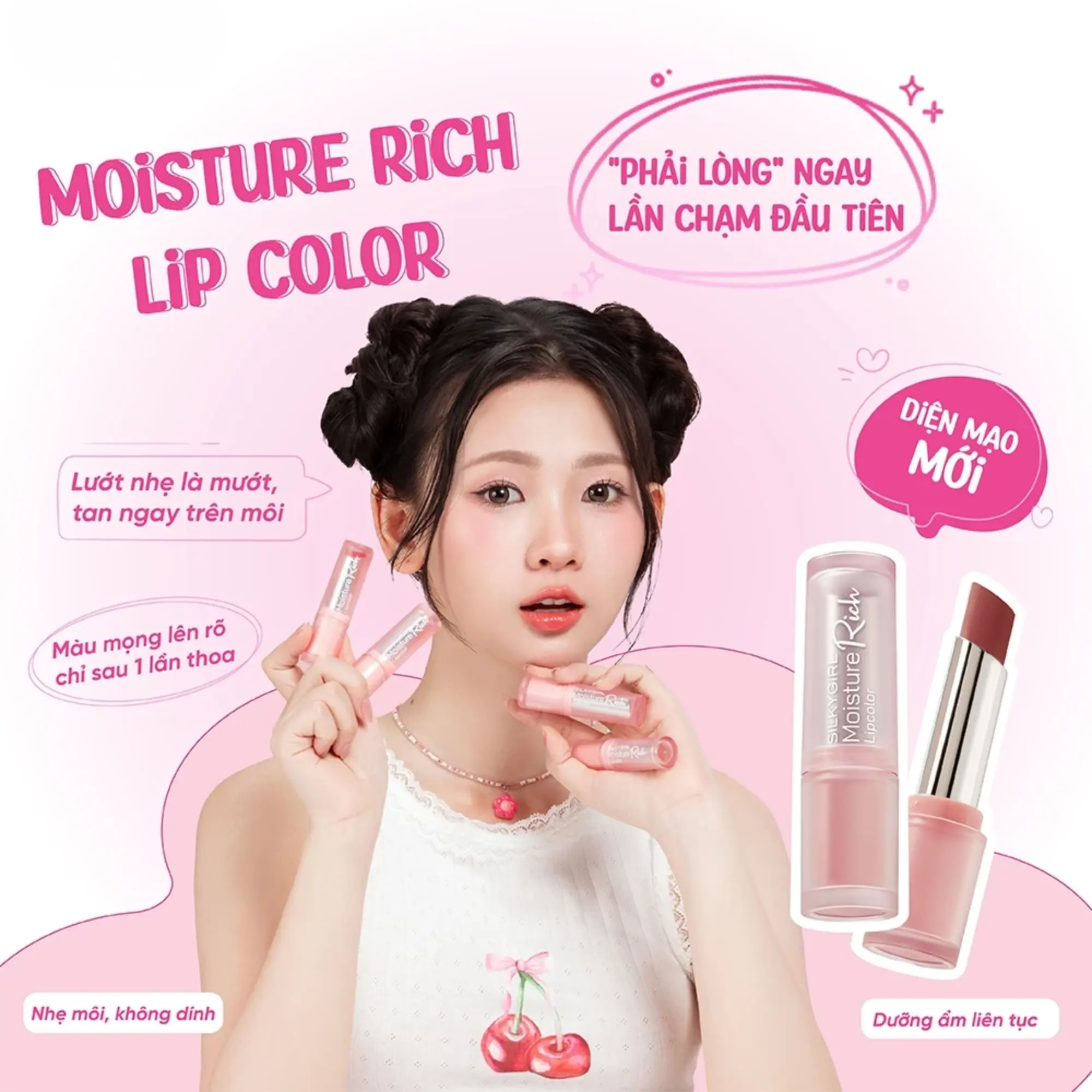 son dưỡng silkygirl
