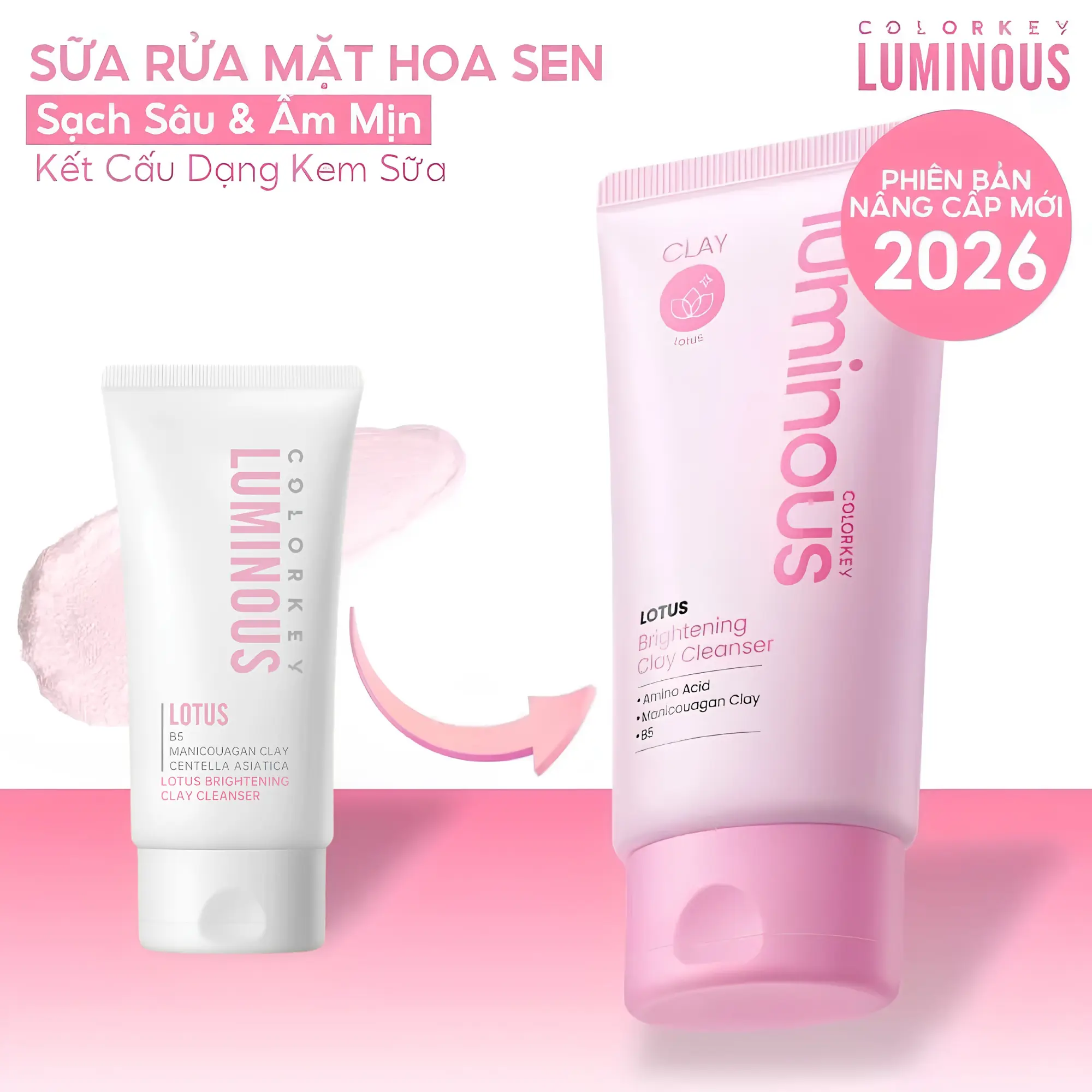 sữa rửa mặt colorkey