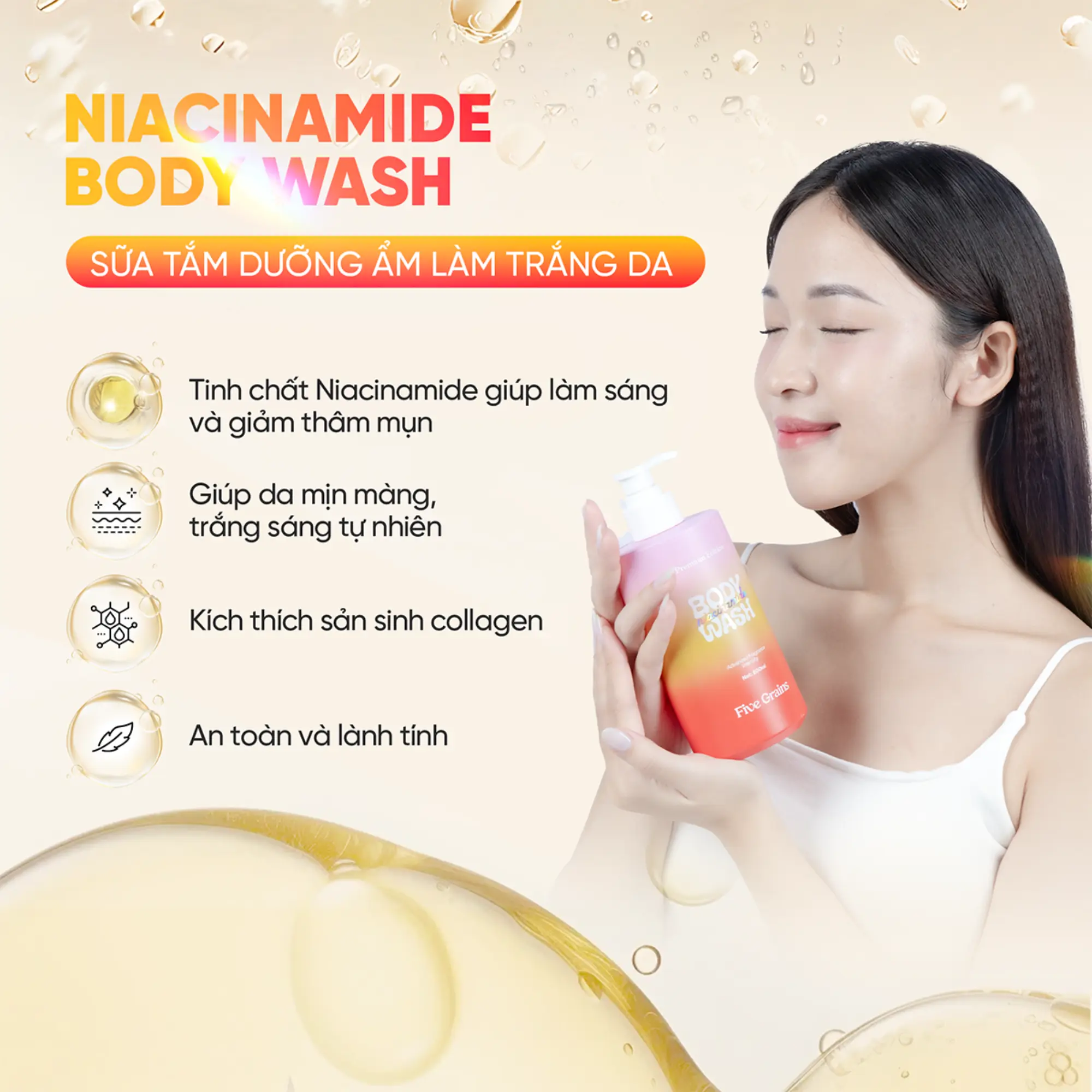sữa tắm Five 