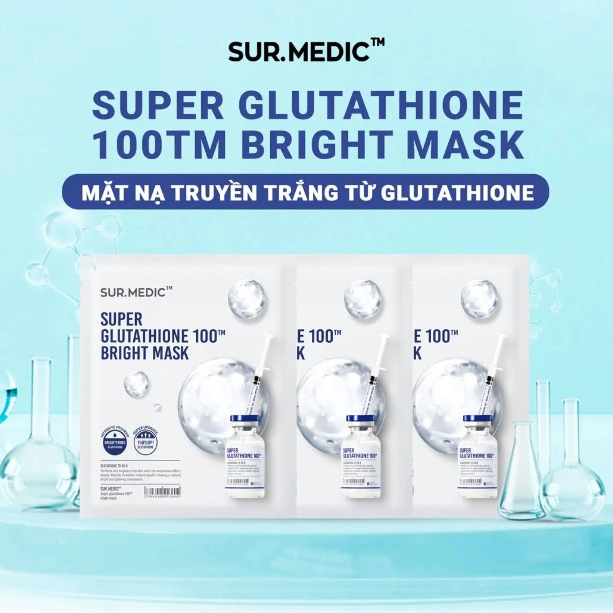 mặt nạ dưỡng sáng sur.medic