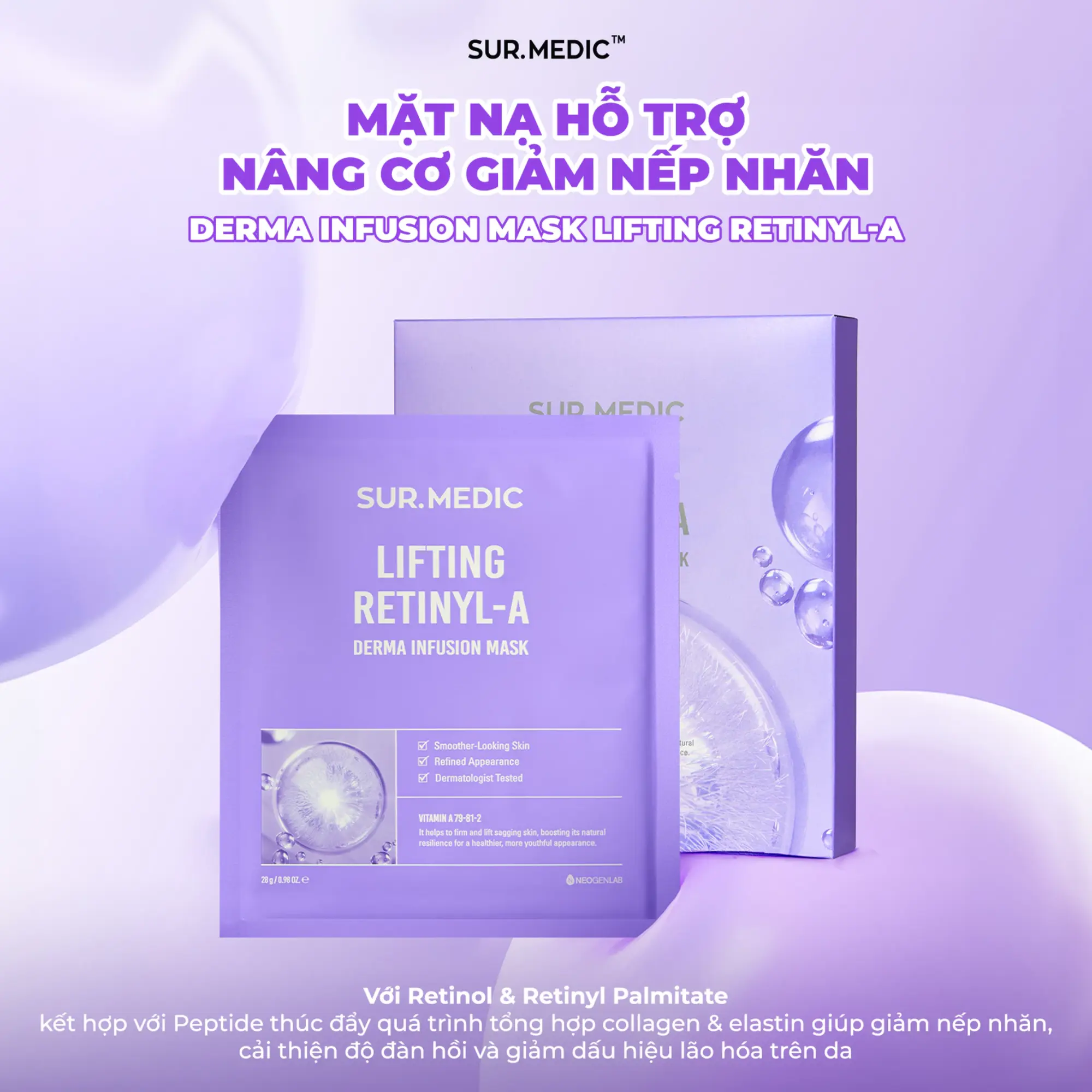 mặt nạ nâng cơ Sur.medic