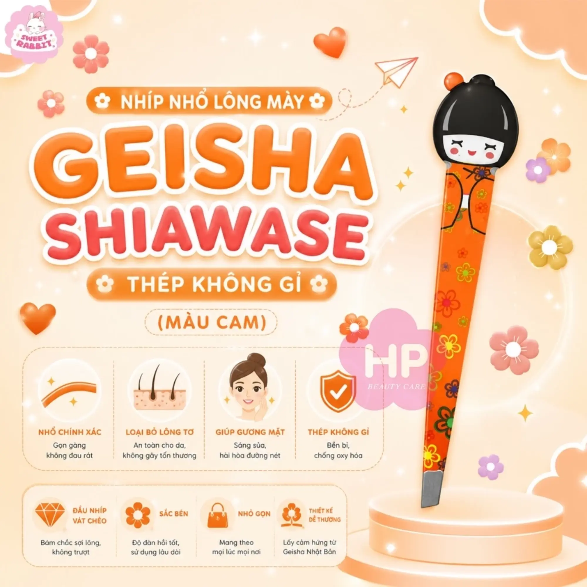 Nhíp Geisha Shiawase