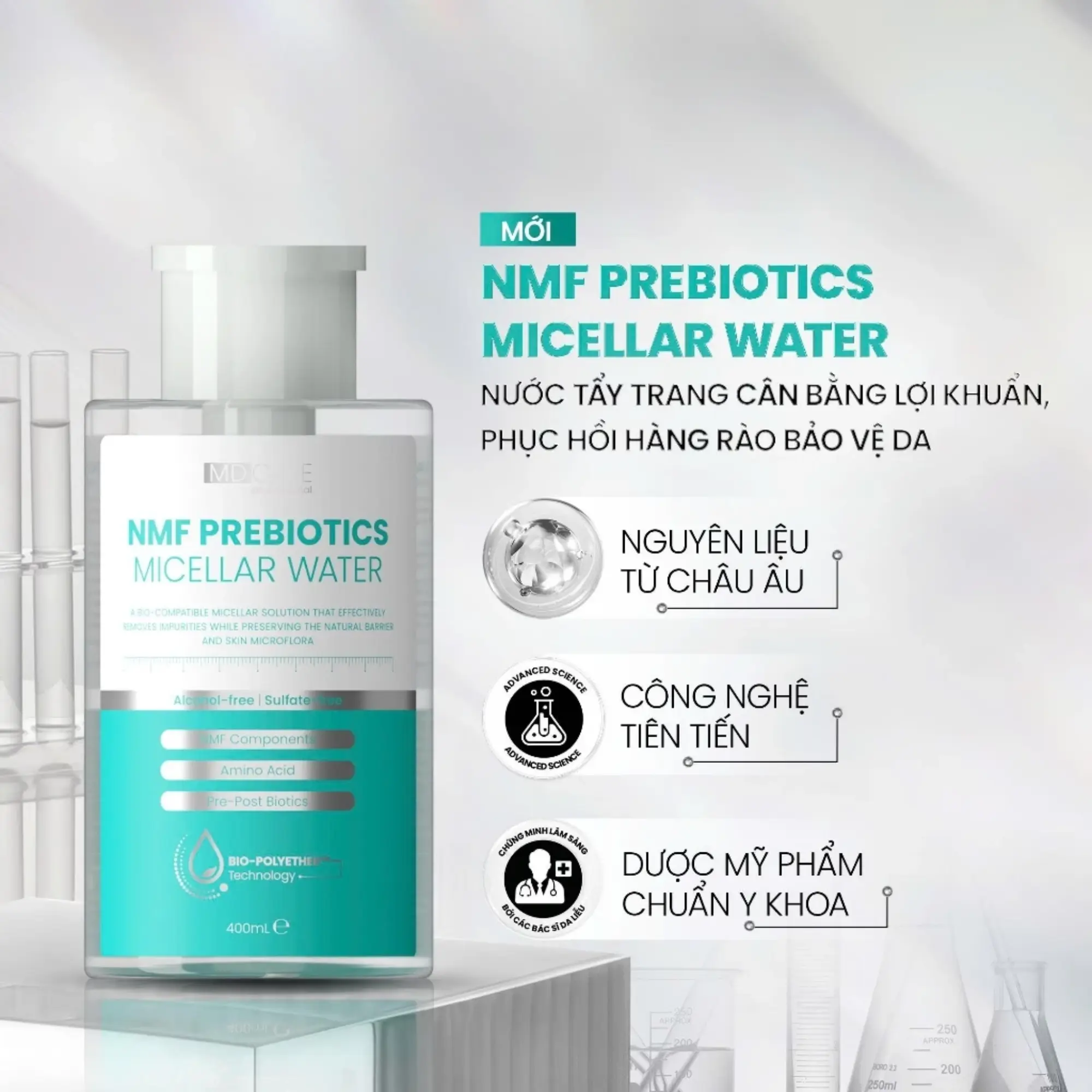 nước tẩy trang Md care