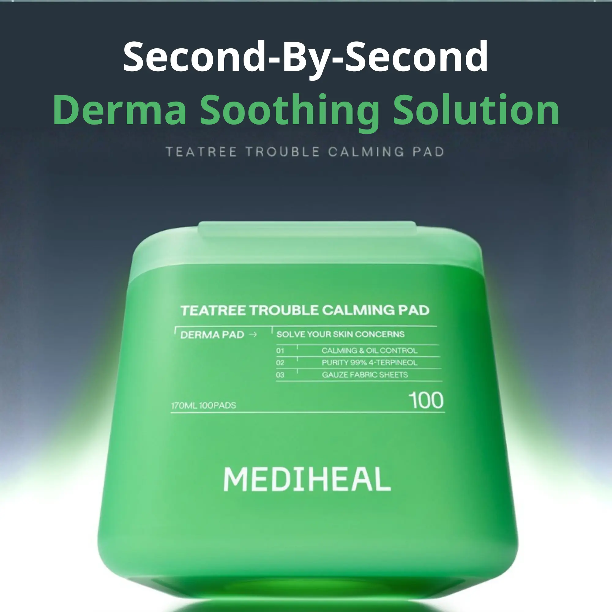 Toner Pad Làm Dịu Mediheal Teatree Trouble Calming Pad