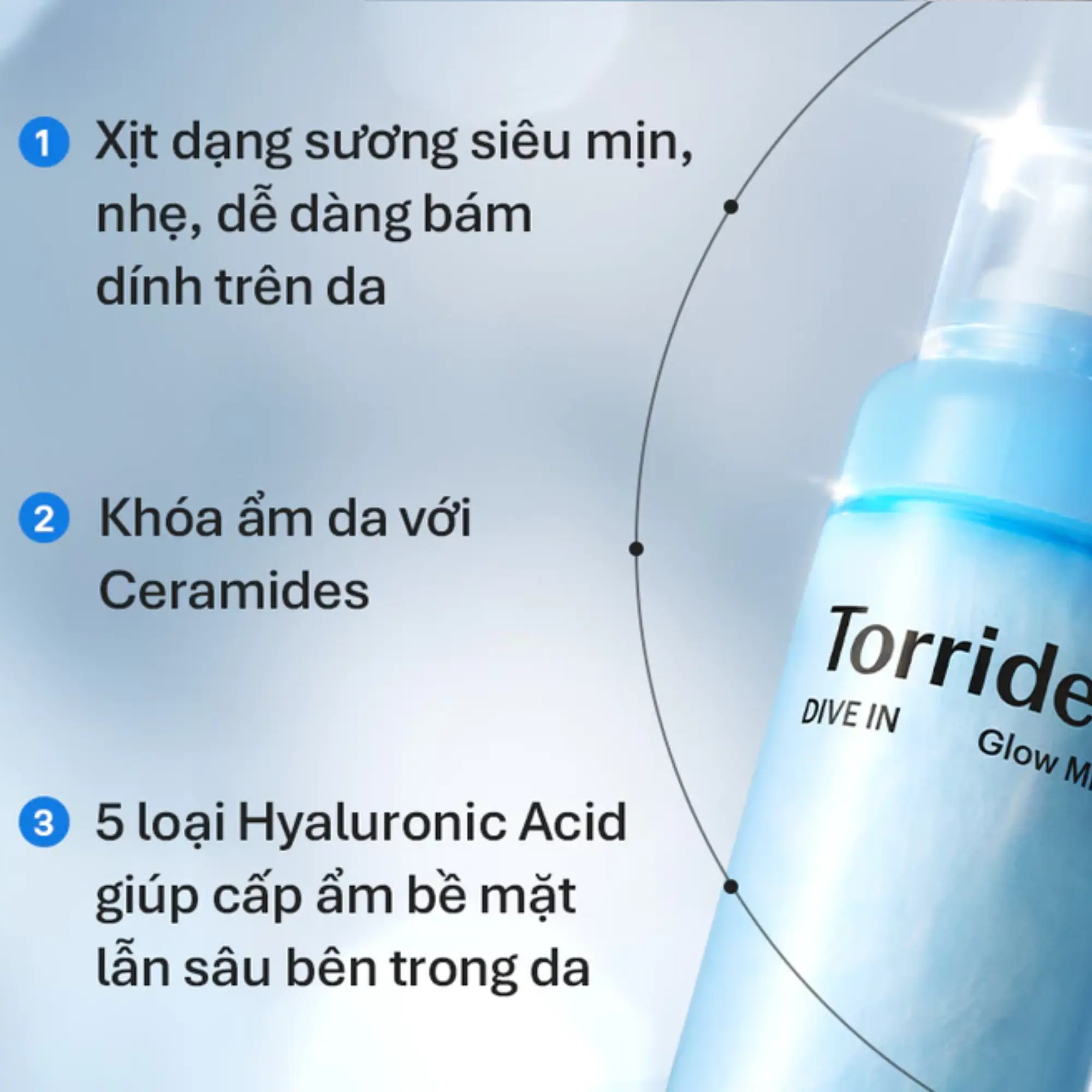 xịt dưỡng Torriden