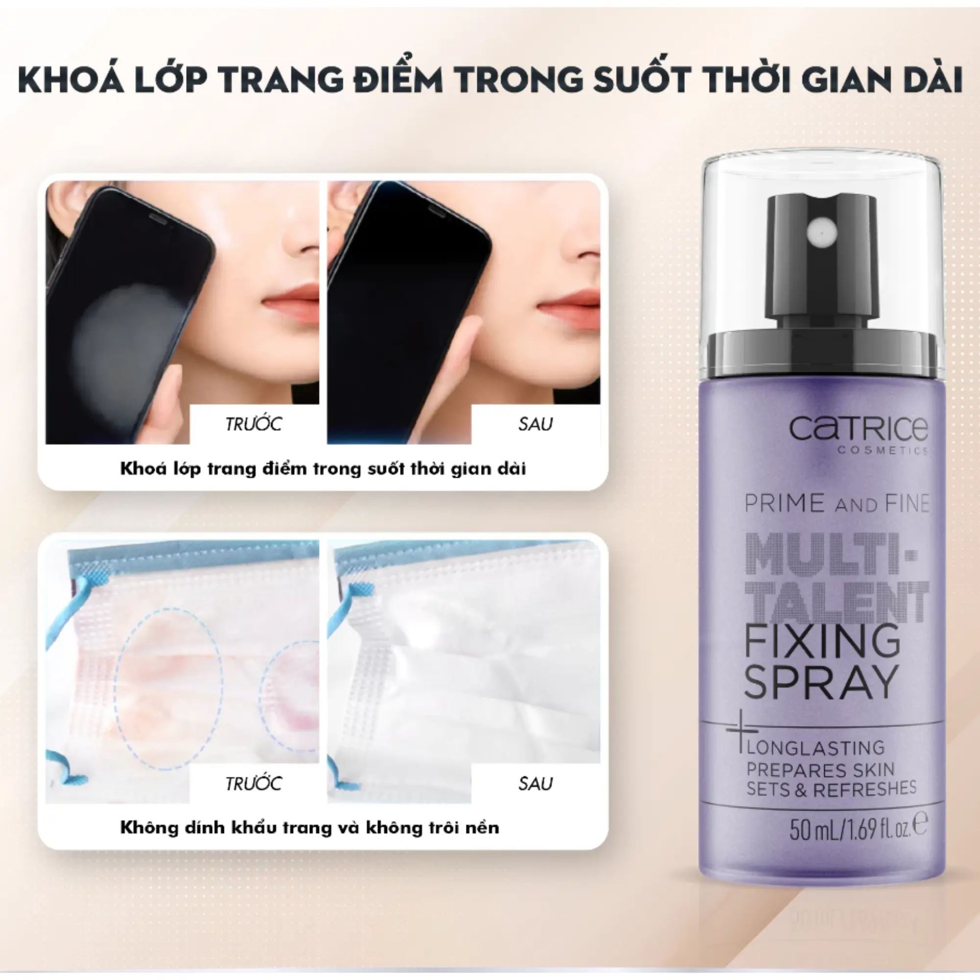 Xịt Khóa Nền Catrice