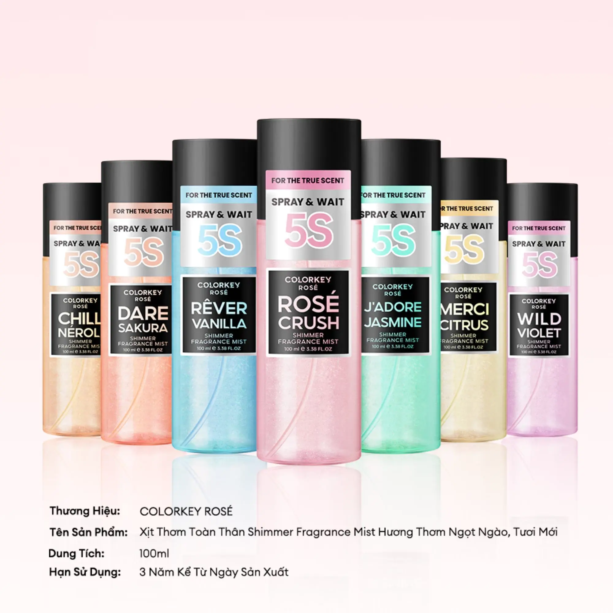 xịt thơm colorkey