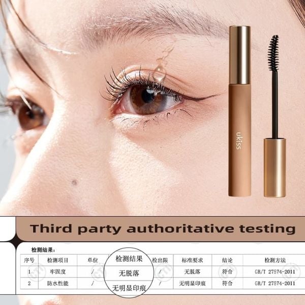 Mascara Tăng Độ Dày Và Cong Mi Ukiss Fireworks Bloom Mascara