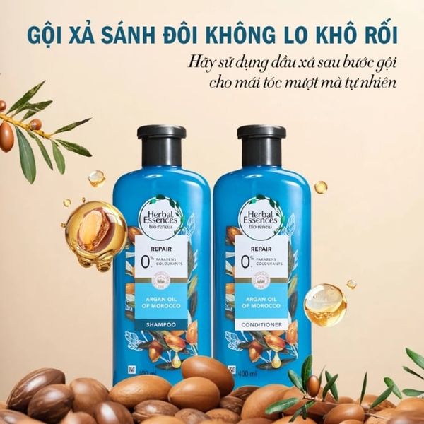 Dầu Gội Phục Hồi Herbal Essences Argan Oil Of Morocco Shampoo