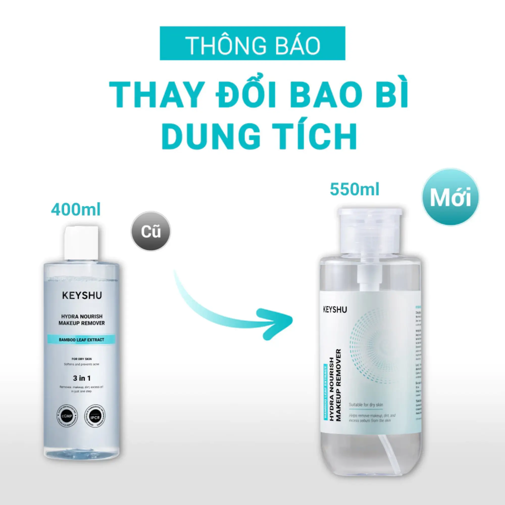 tẩy trang keyshu