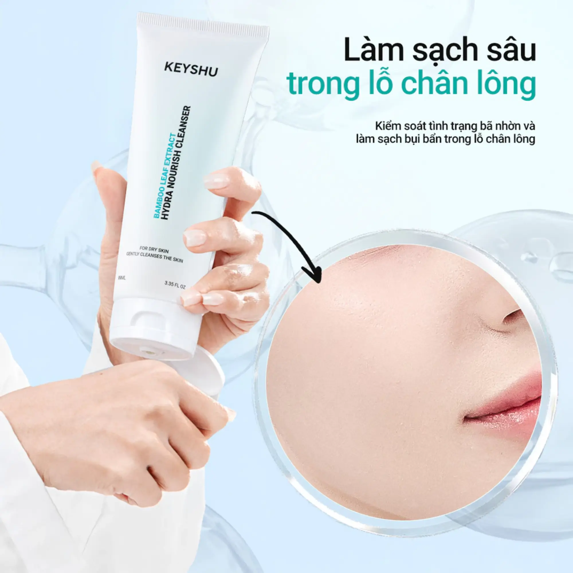 sữa rửa mặt mildrelief