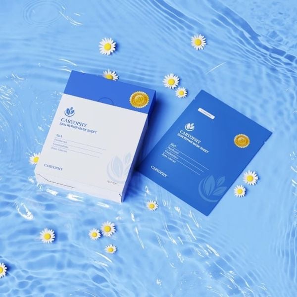 Mặt Nạ Dưỡng Phục Hồi Da Caryophy Skin Repair Mask Sheet