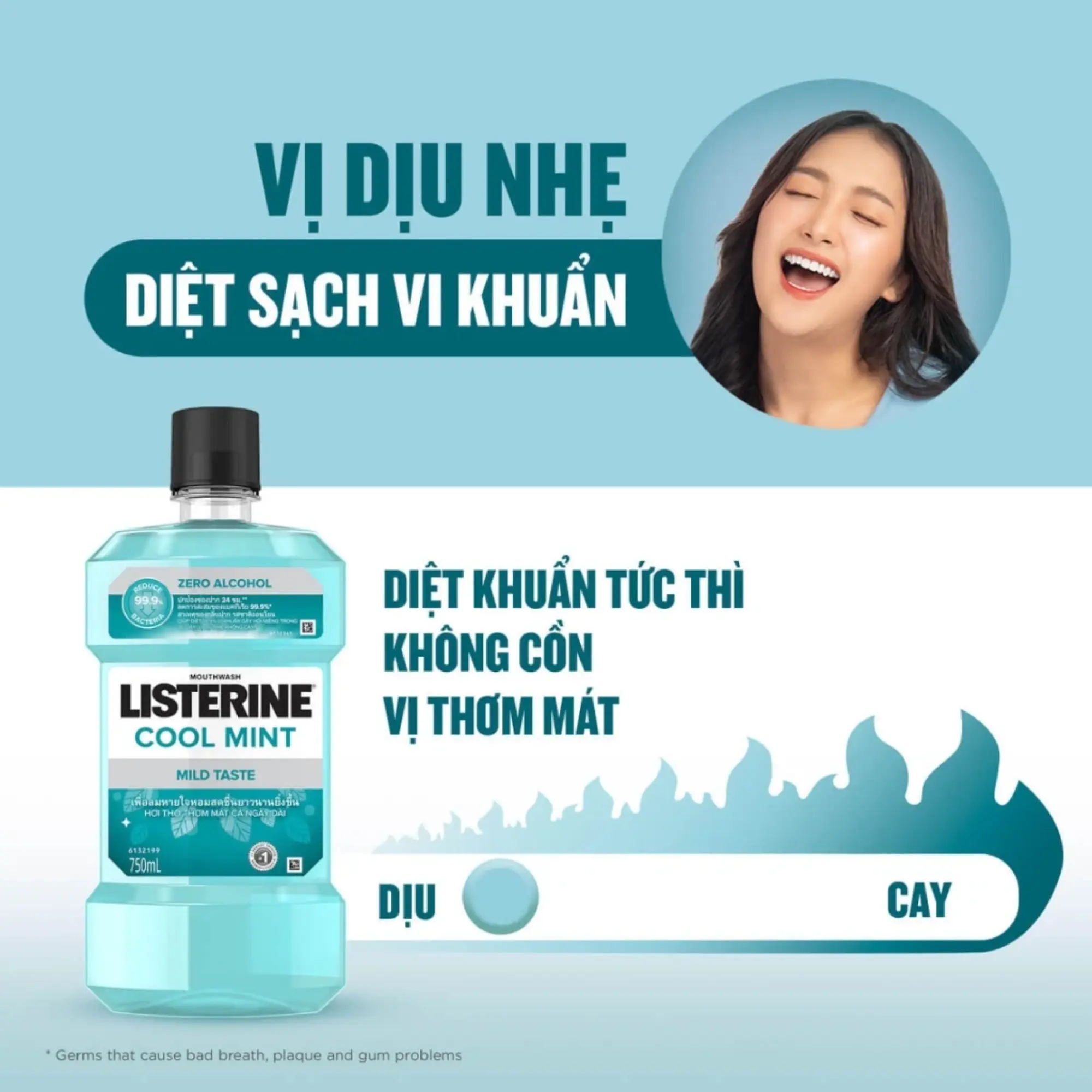nước súc miệng listerine
