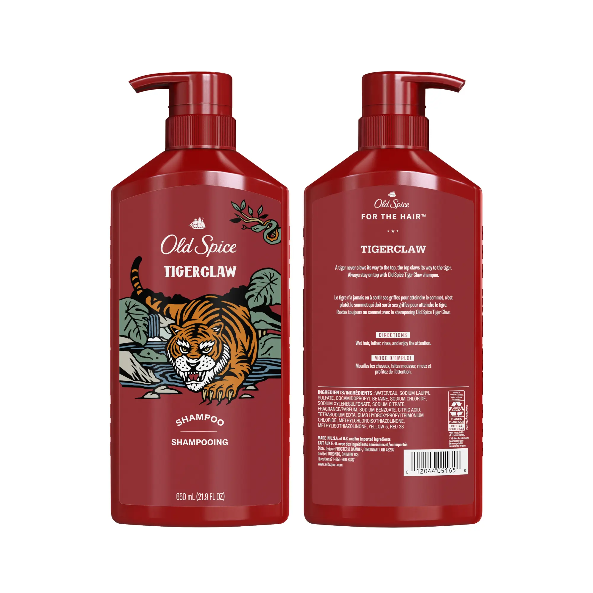 Dầu Gội Old Spice Tigerclaw