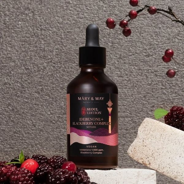 Tinh Chất Mary&May Idebenone+ Blackberry Complex Serum
