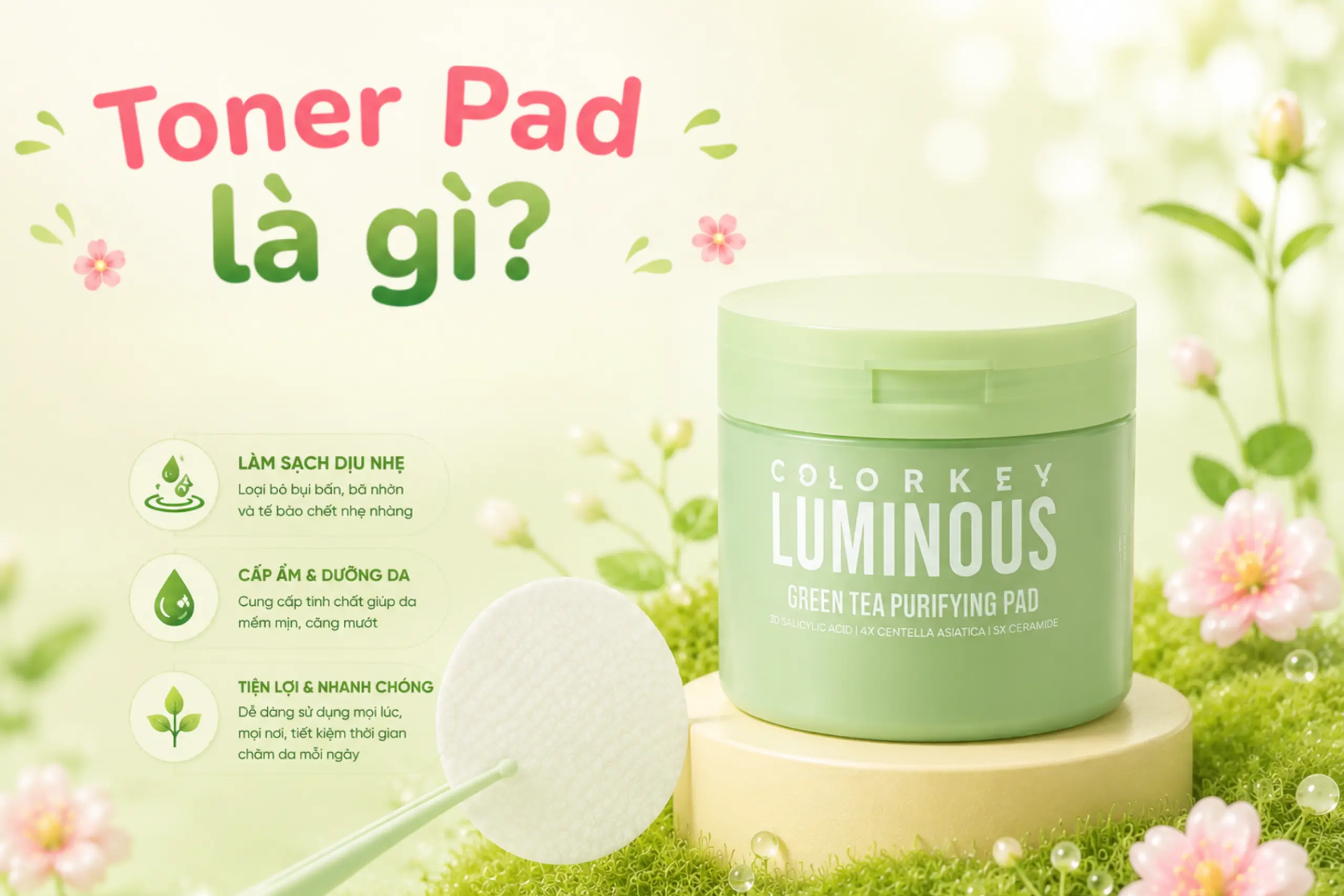 toner pad là gì