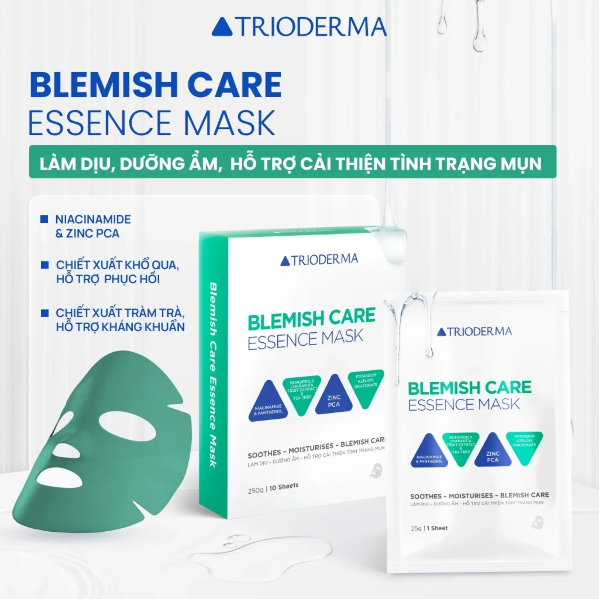 Trioderma mặt nạ khổ qua
