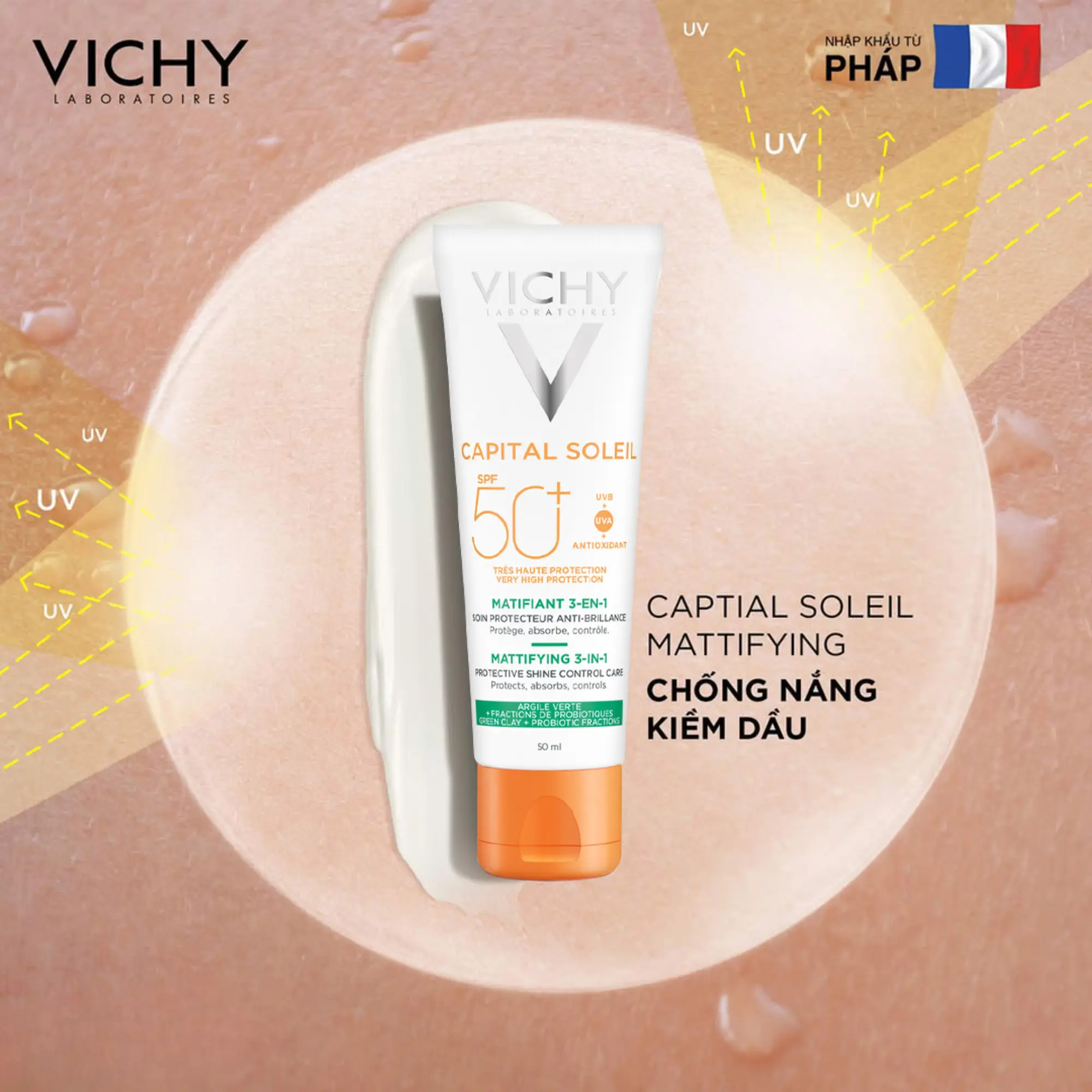 kem chống nắng vichy