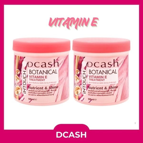 Kem Ủ Tóc Hấp Dầu Dcash Intouch Botanical Vitamin E Treatment