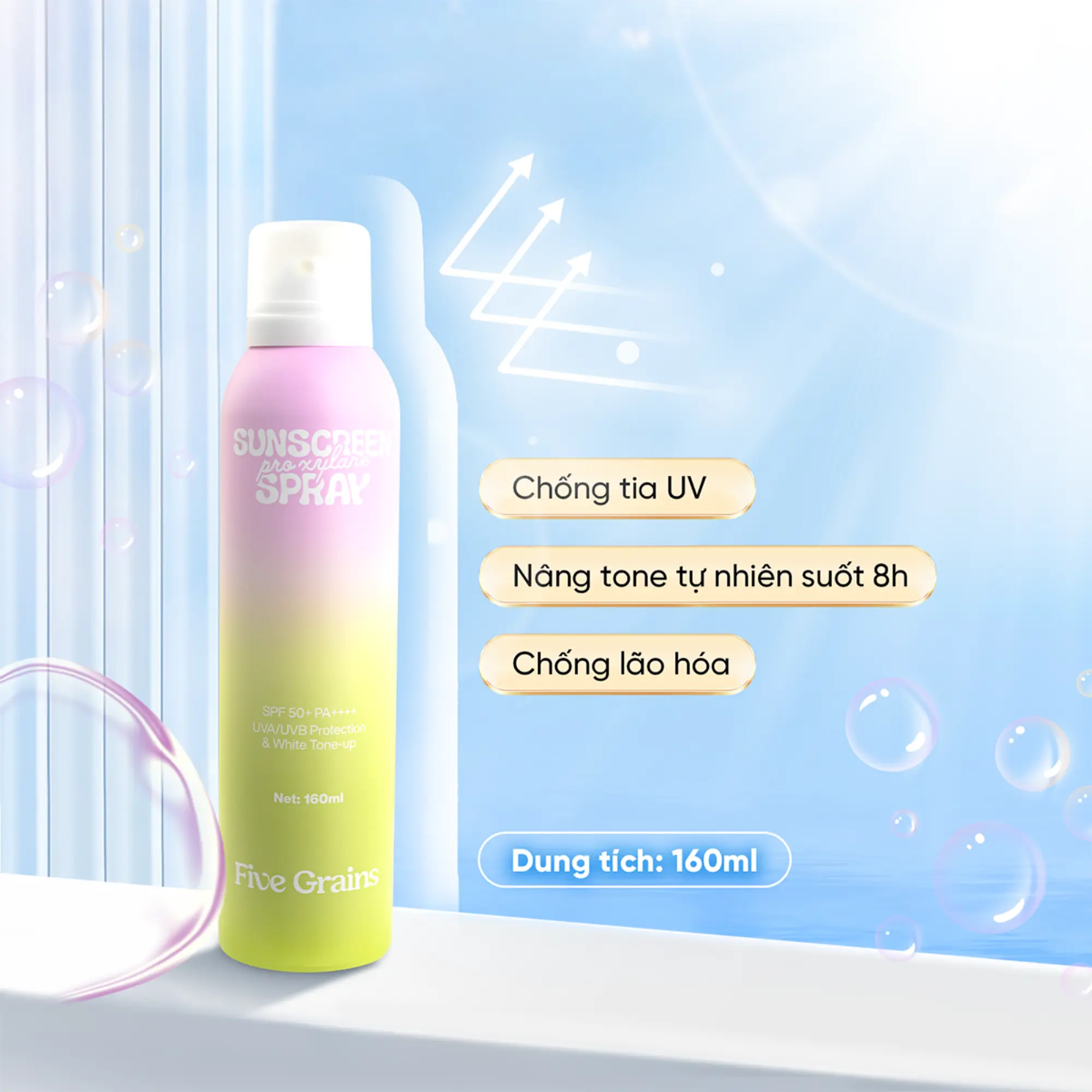 Xịt chống nắng Five