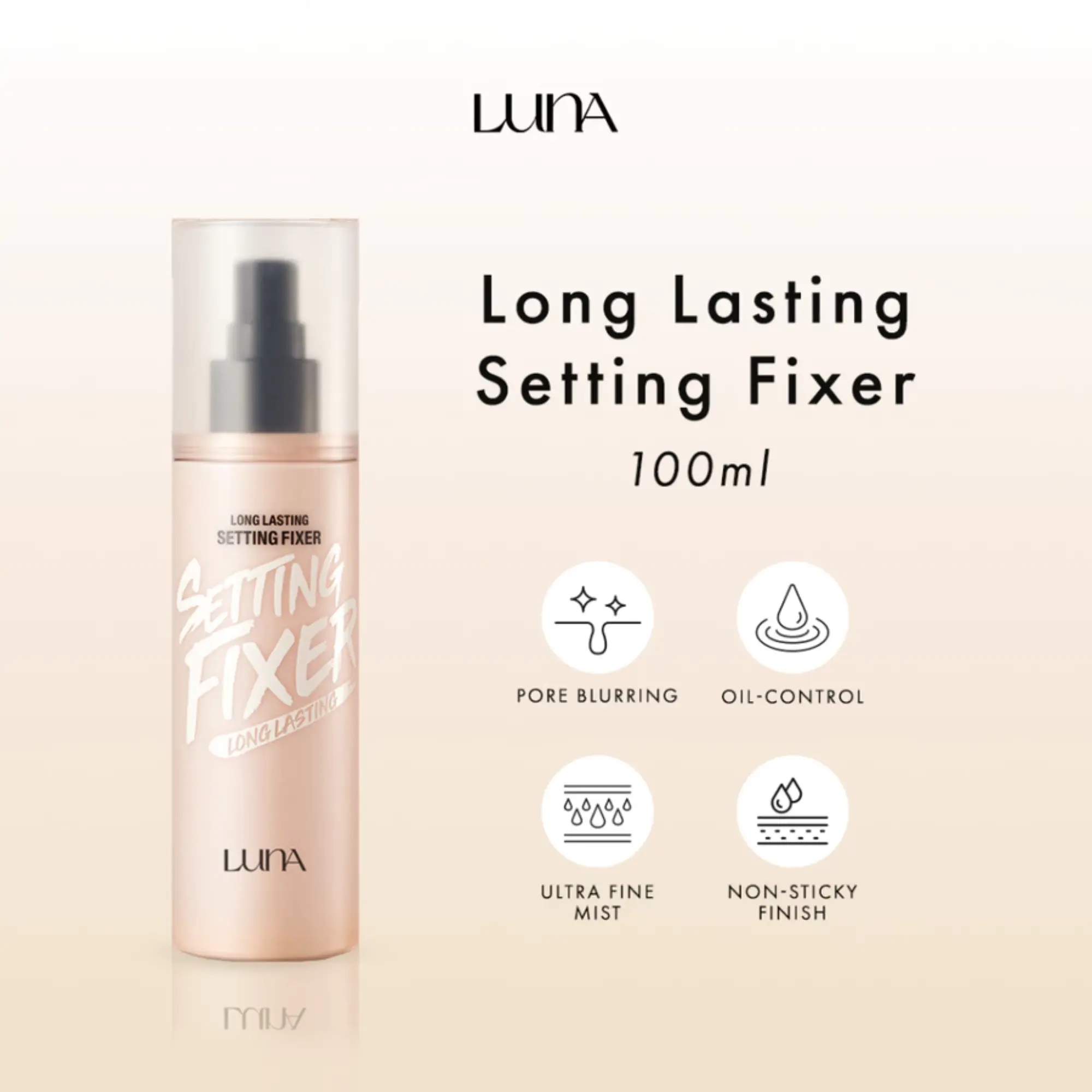Xịt trang điểm Luna