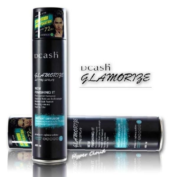 Keo Xịt Tạo Kiểu Tóc Dcash Glamorize Setting Spray